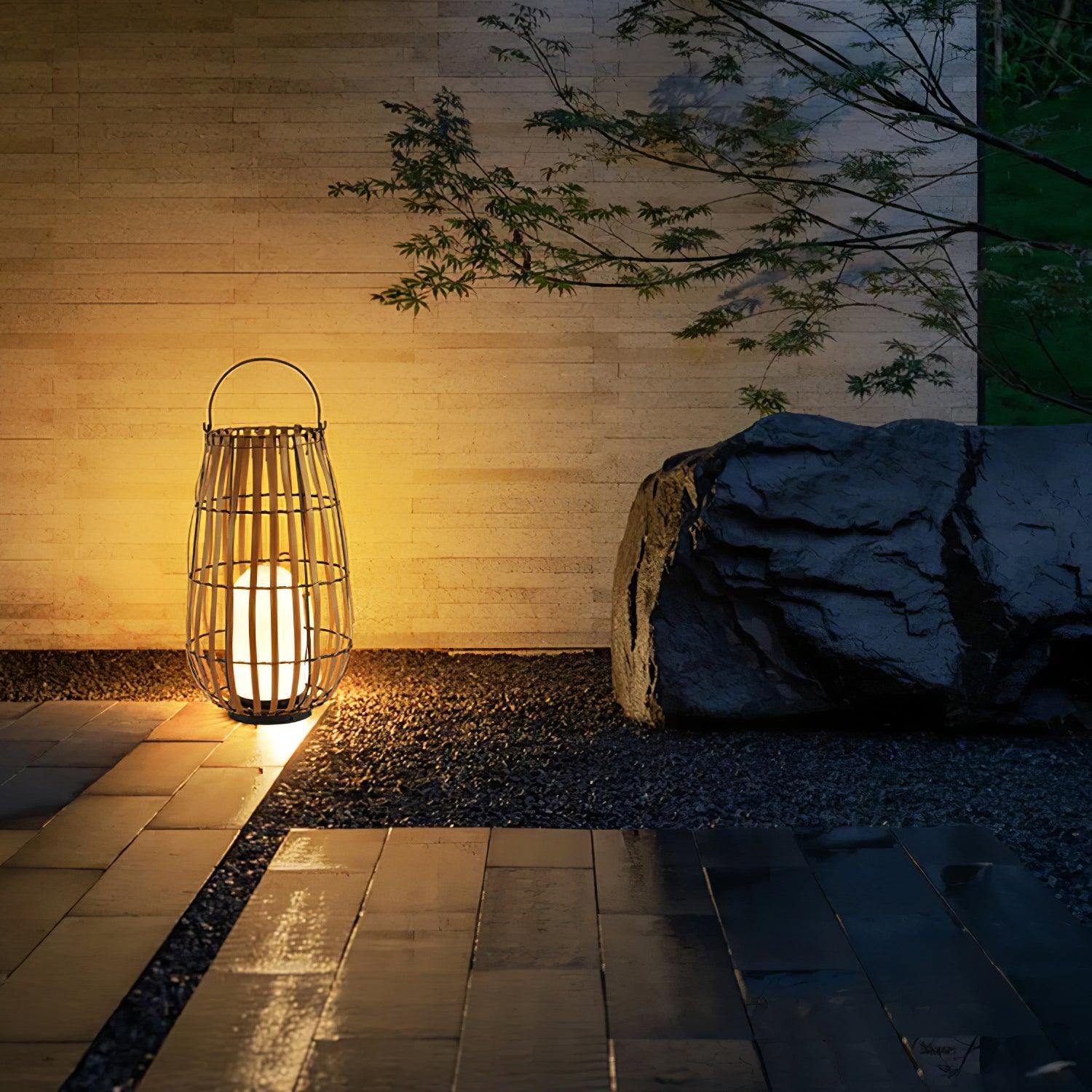 Tropic Braid Lantern Outdoor Lamp - Blowlighting