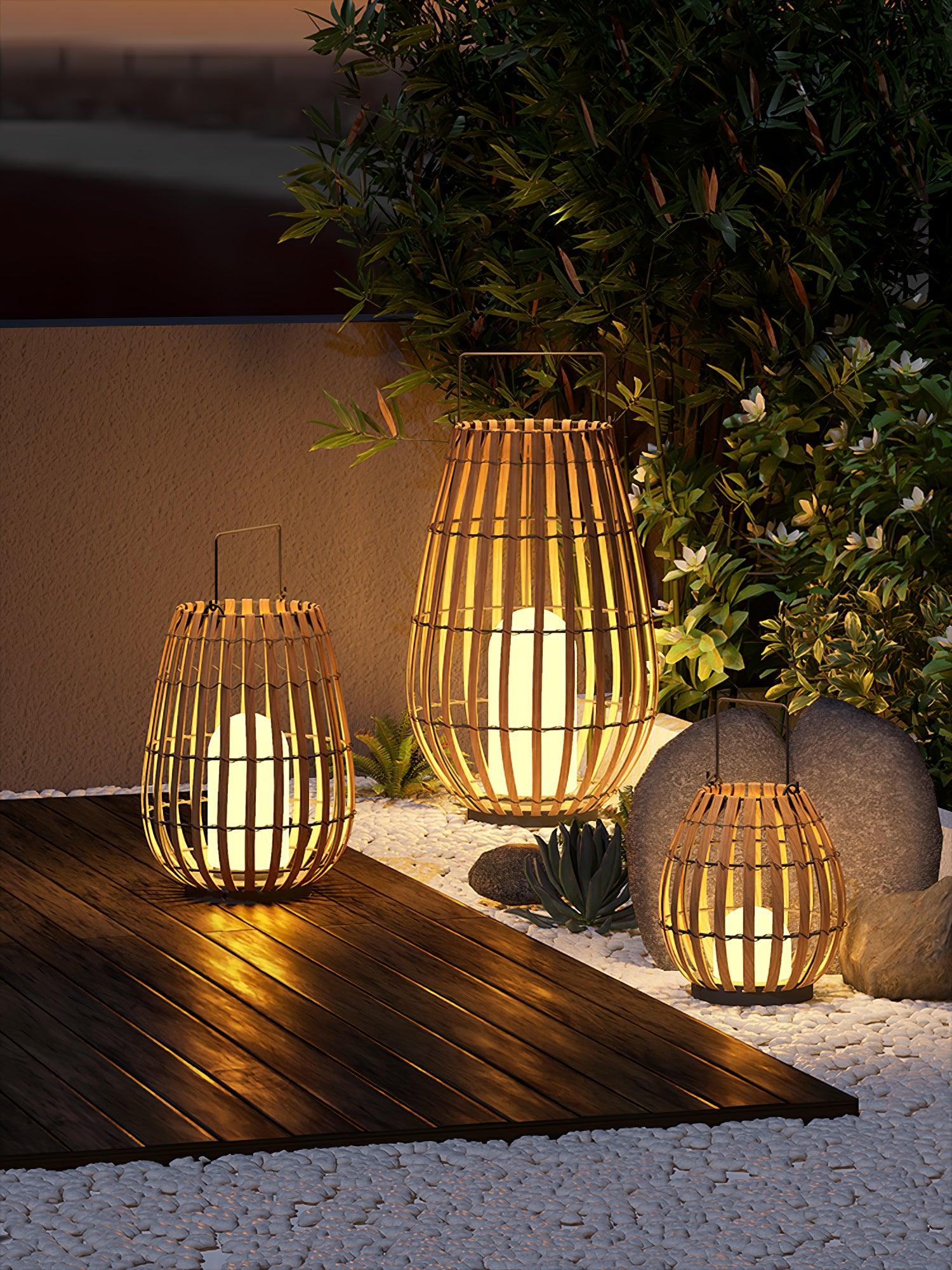 Tropic Braid Lantern Outdoor Lamp - Blowlighting