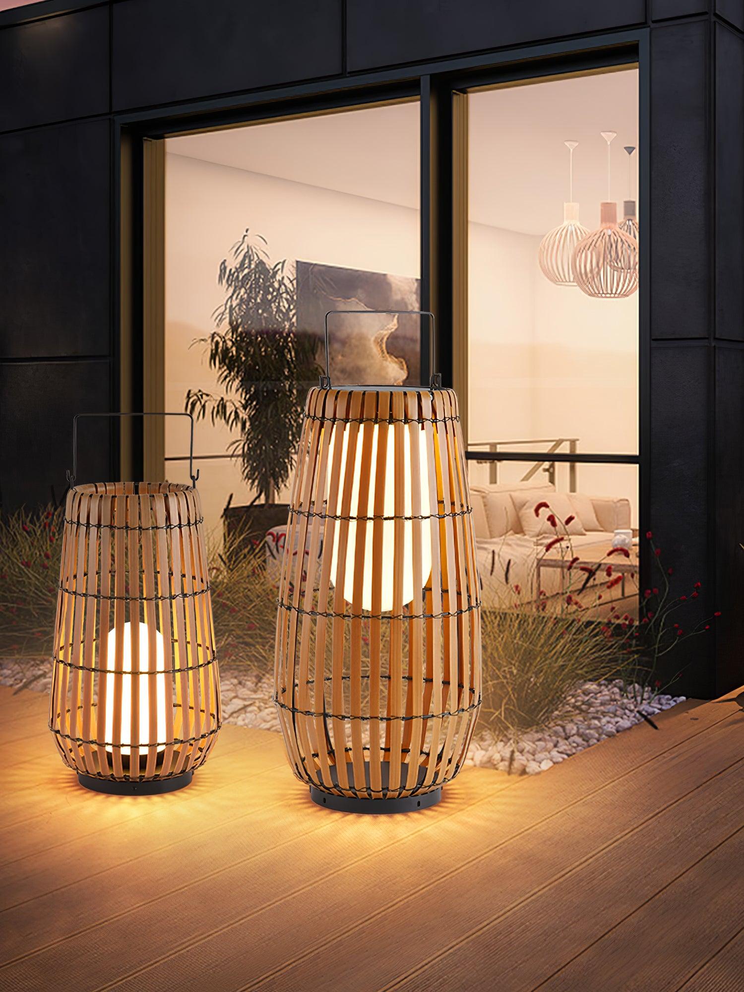Tropic Braid Lantern Outdoor Lamp - Blowlighting