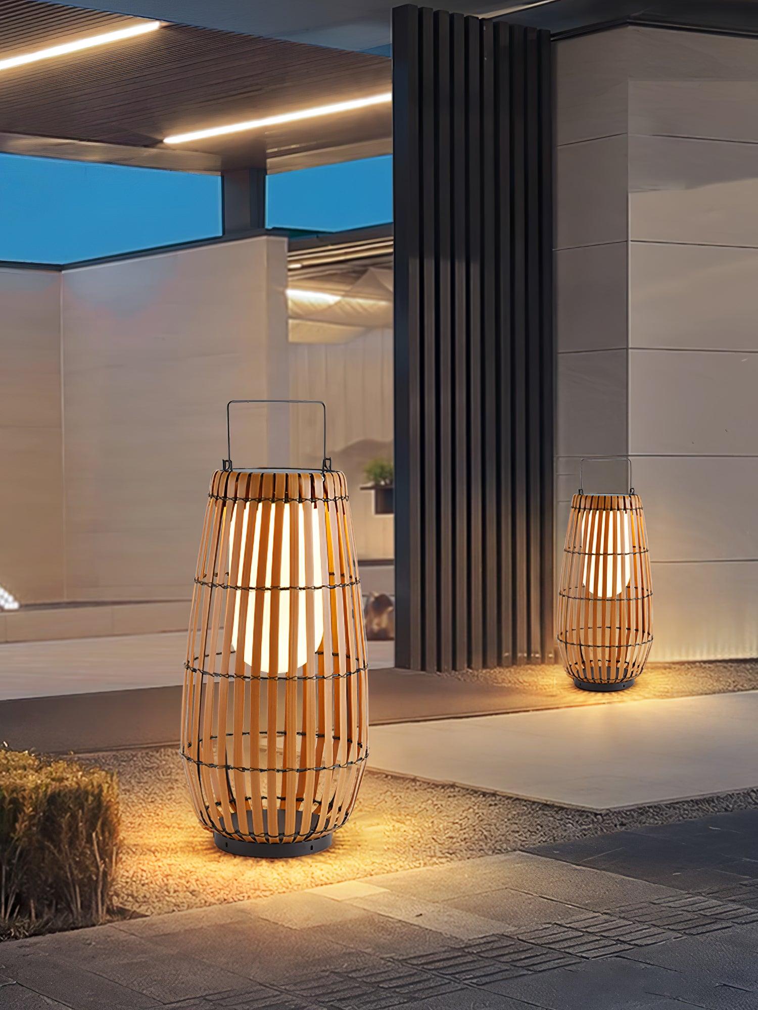 Tropic Braid Lantern Outdoor Lamp - Blowlighting