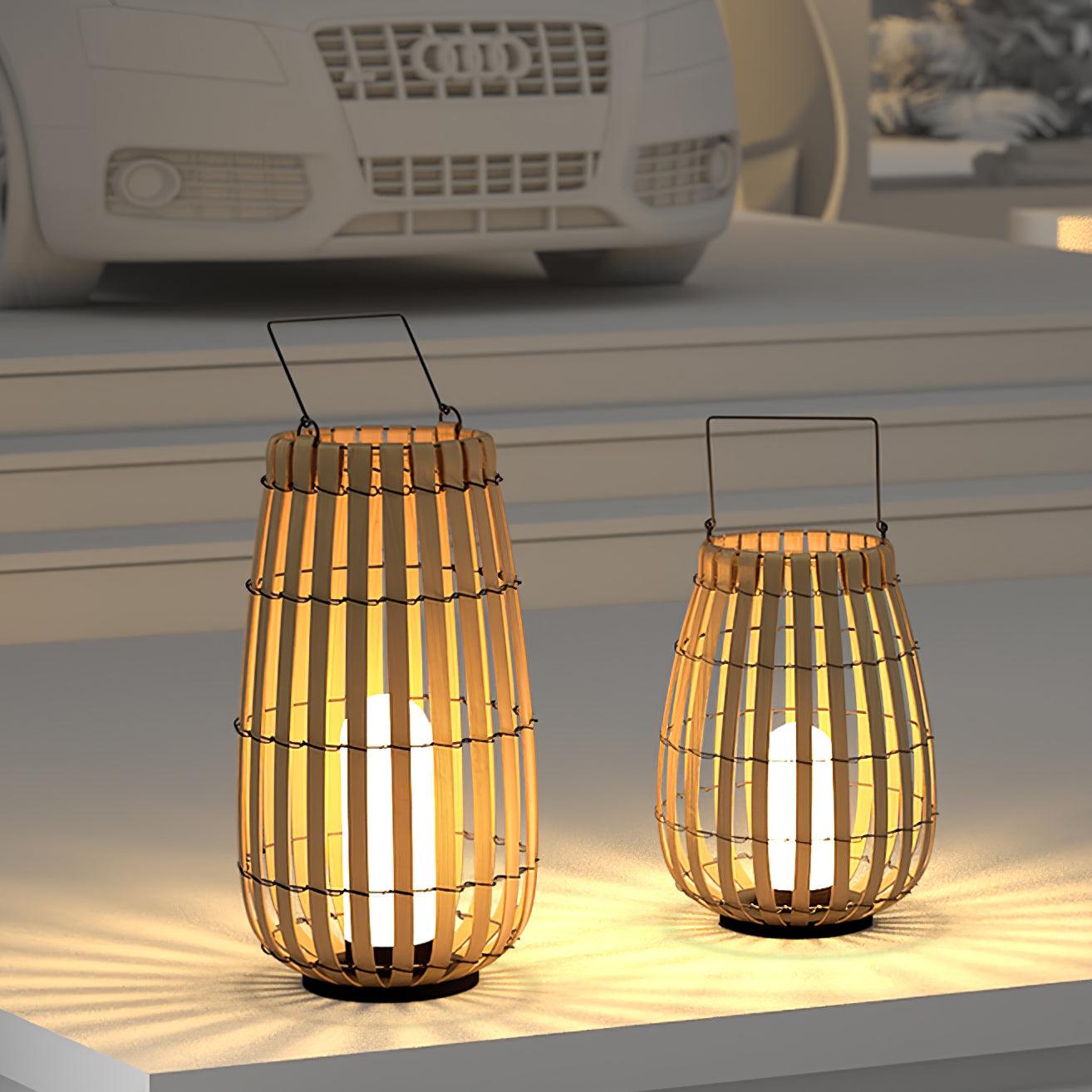 Tropic Braid Lantern Outdoor Lamp - Blowlighting