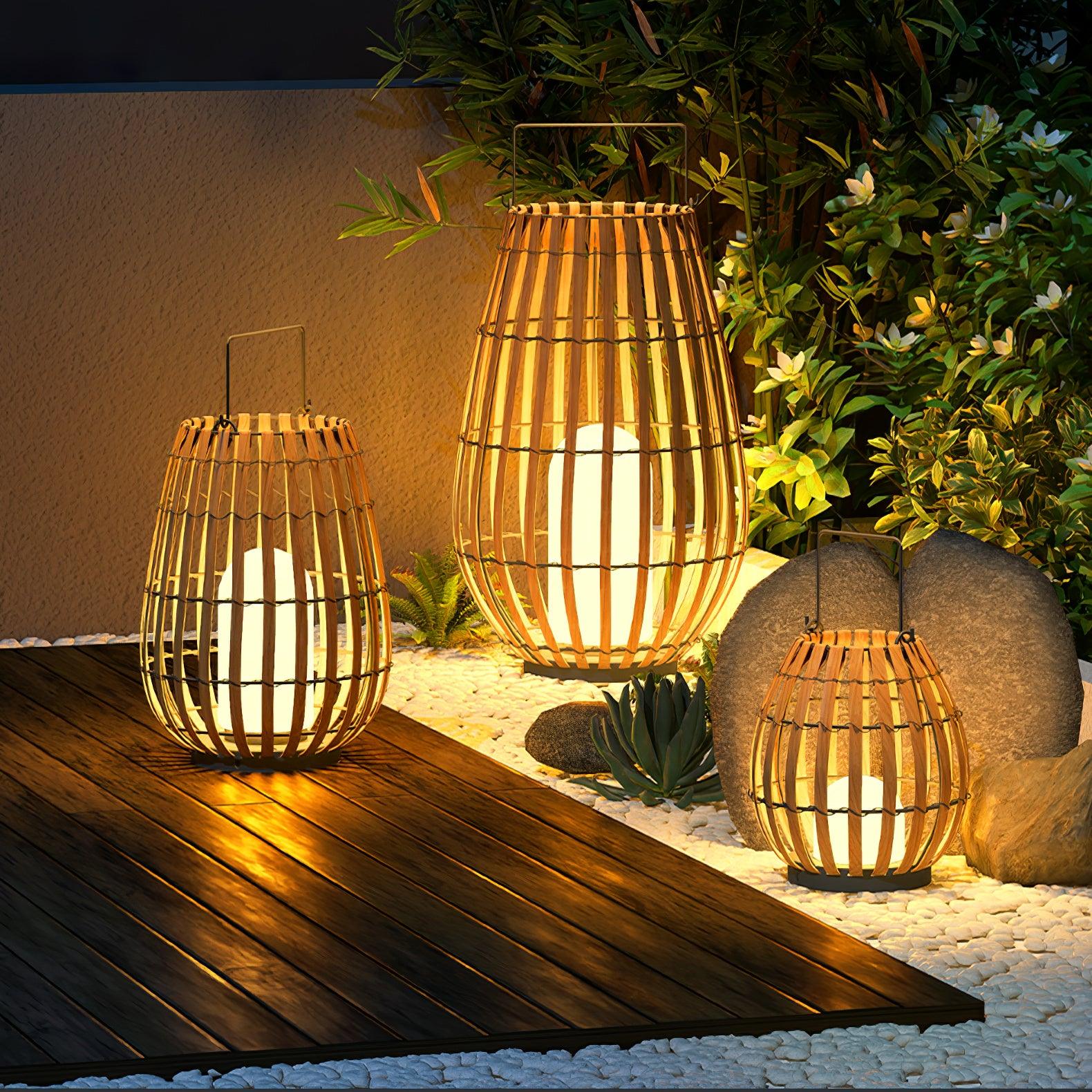 Tropic Braid Lantern Outdoor Lamp - Blowlighting