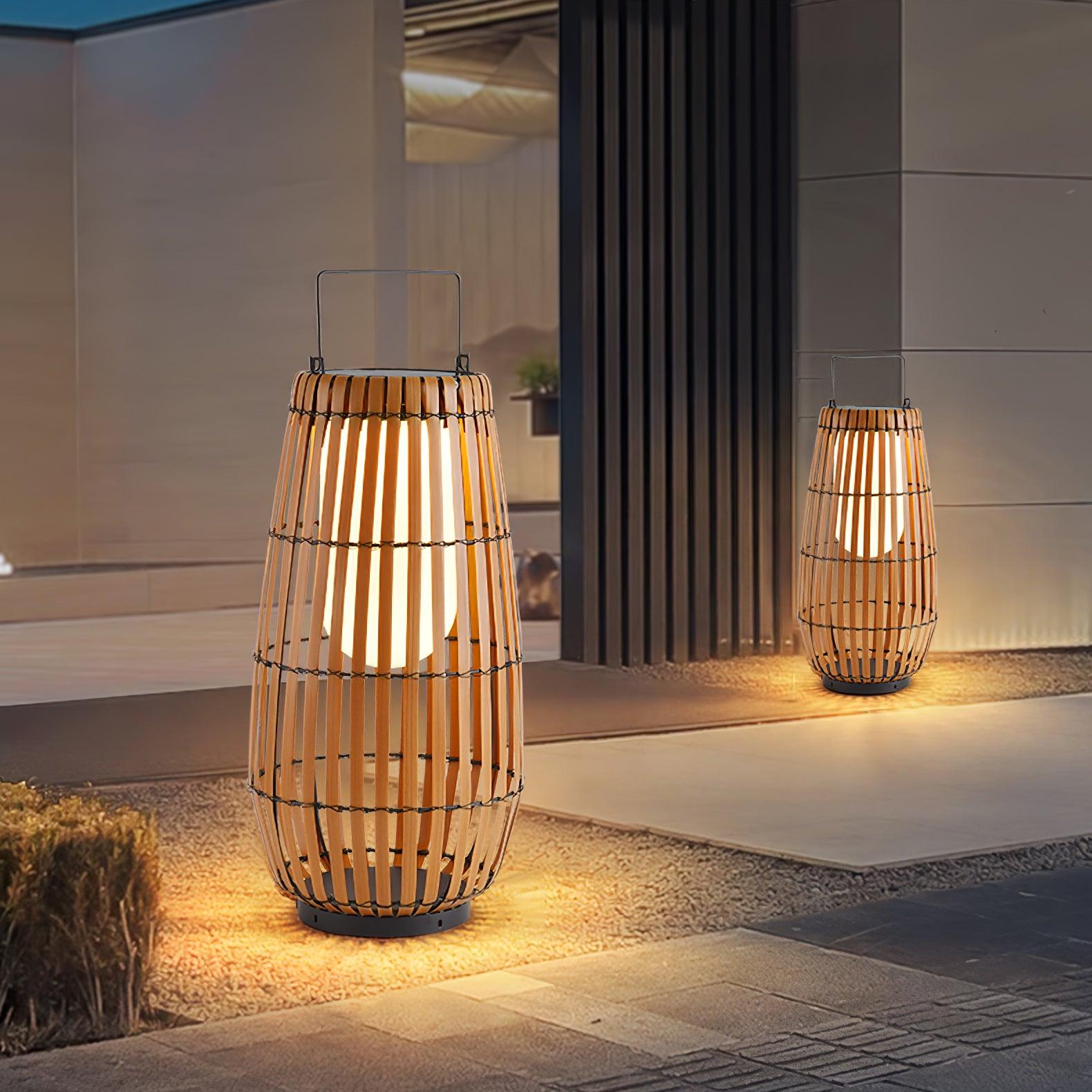 Tropic Braid Lantern Outdoor Lamp - Blowlighting