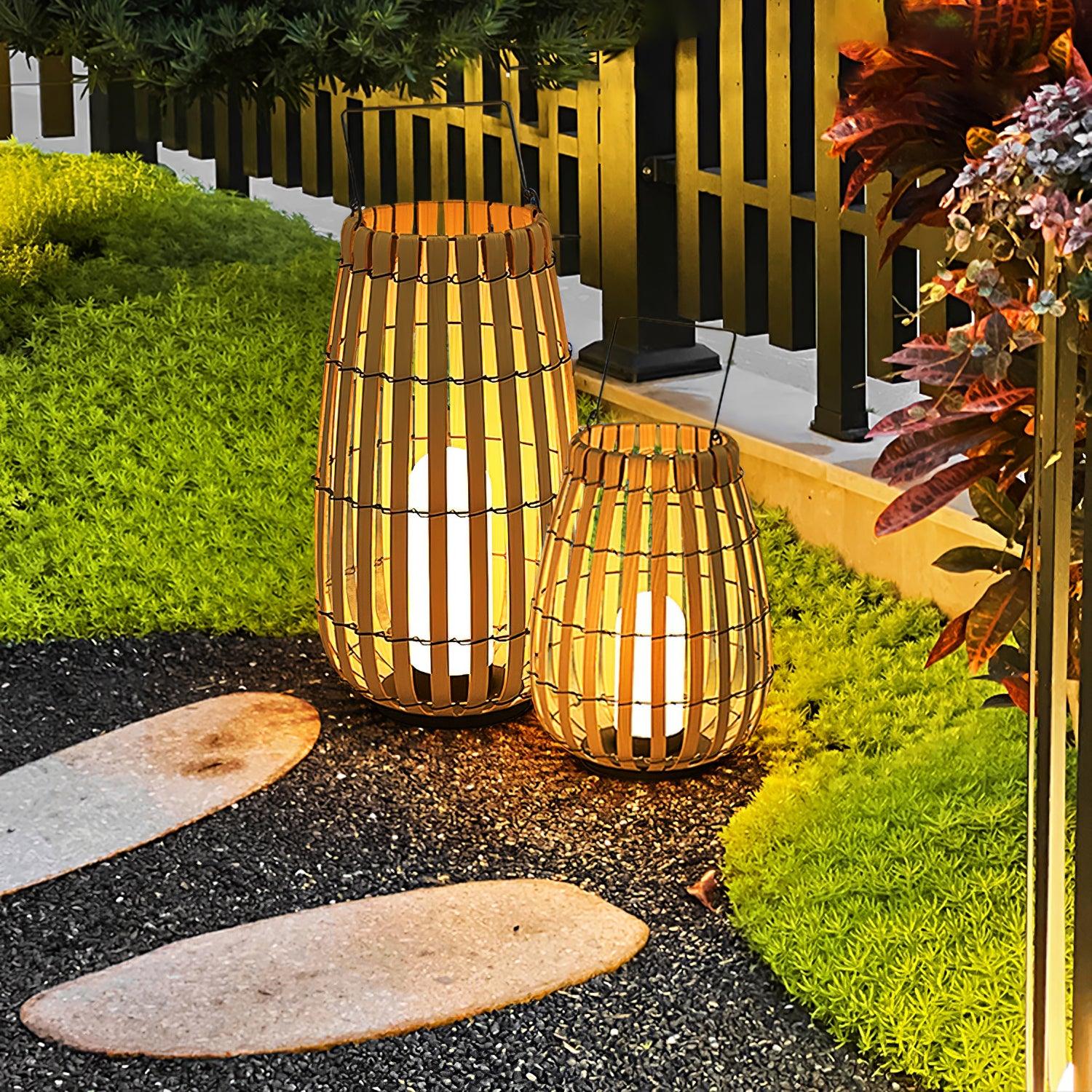 Tropic Braid Lantern Outdoor Lamp - Blowlighting