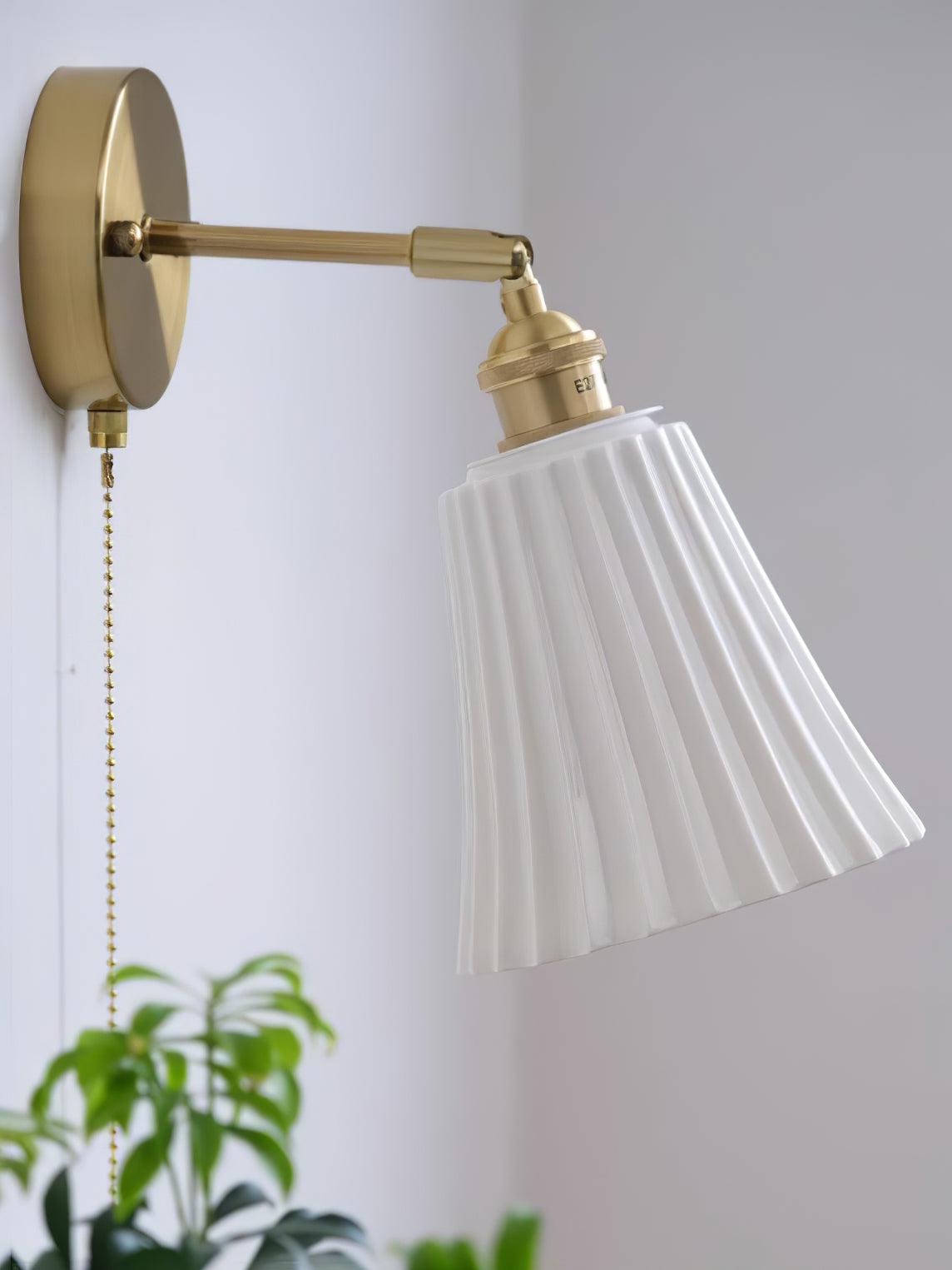 Trumpet Ceramic Wall Light - Blowlighting