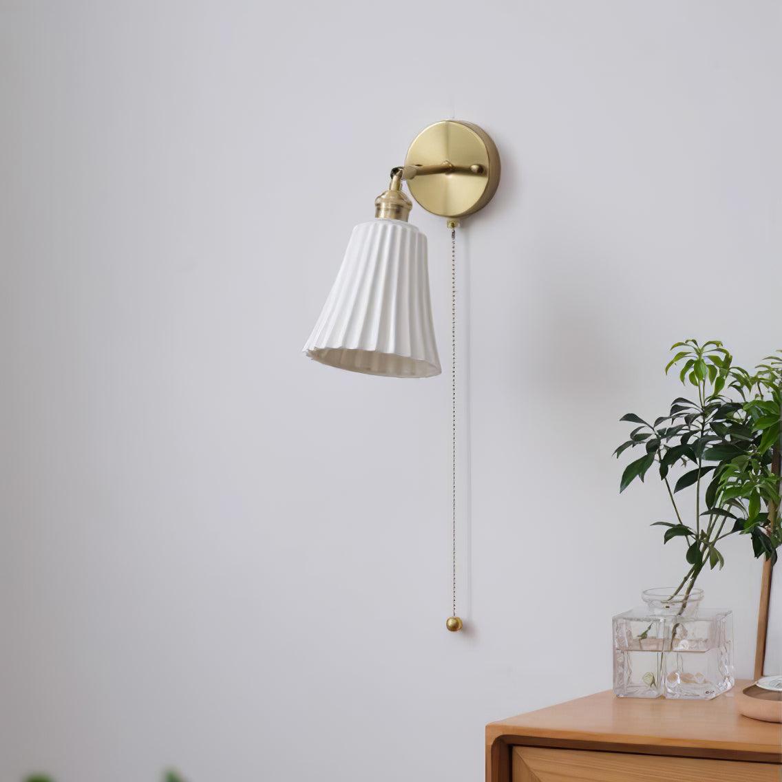 Trumpet Ceramic Wall Light - Blowlighting