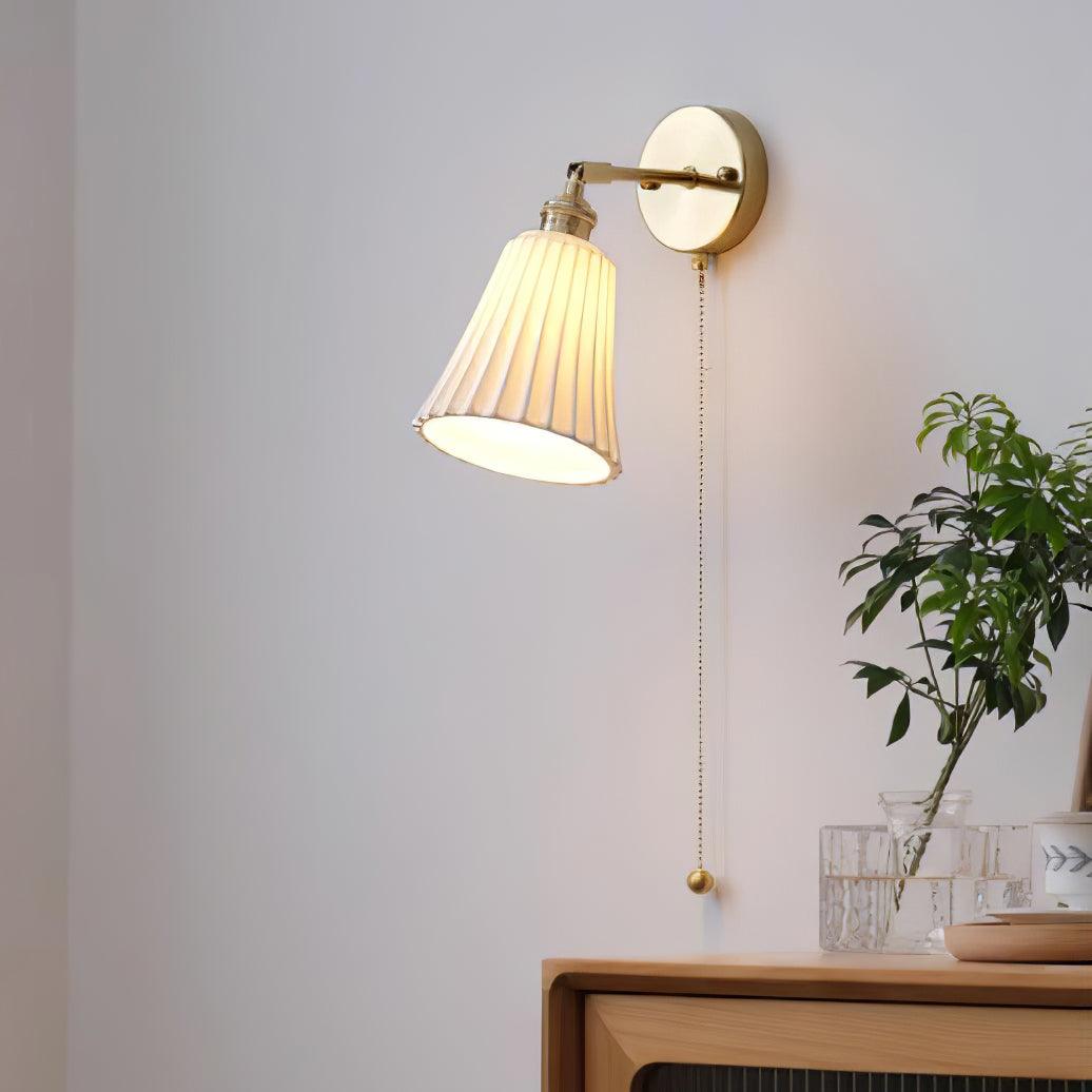 Trumpet Ceramic Wall Light - Blowlighting