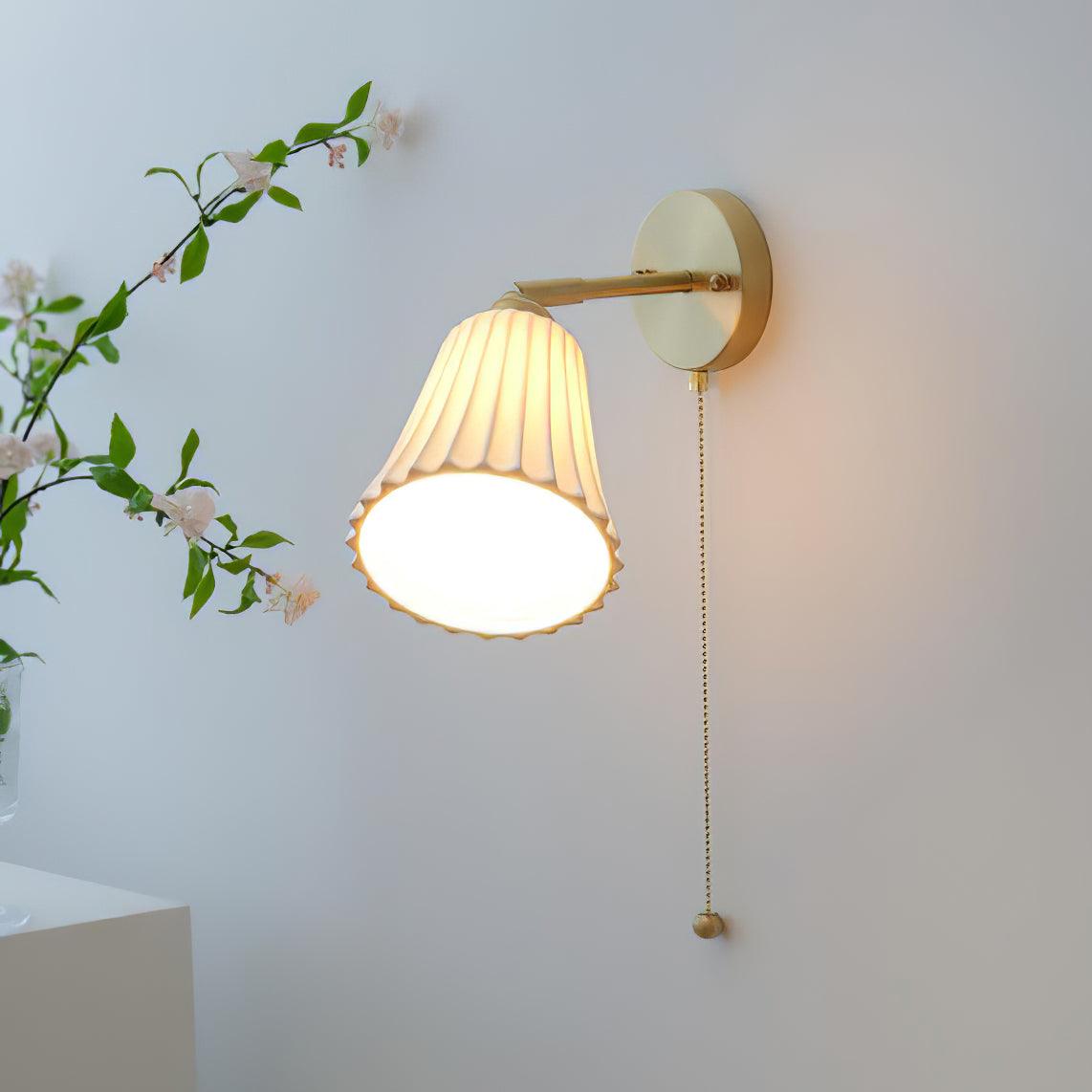 Trumpet Ceramic Wall Light - Blowlighting