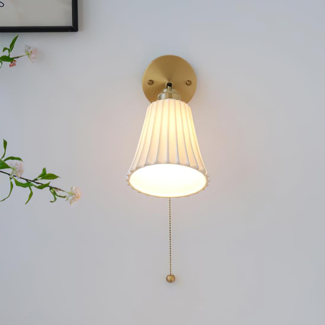 Trumpet Ceramic Wall Light - Blowlighting