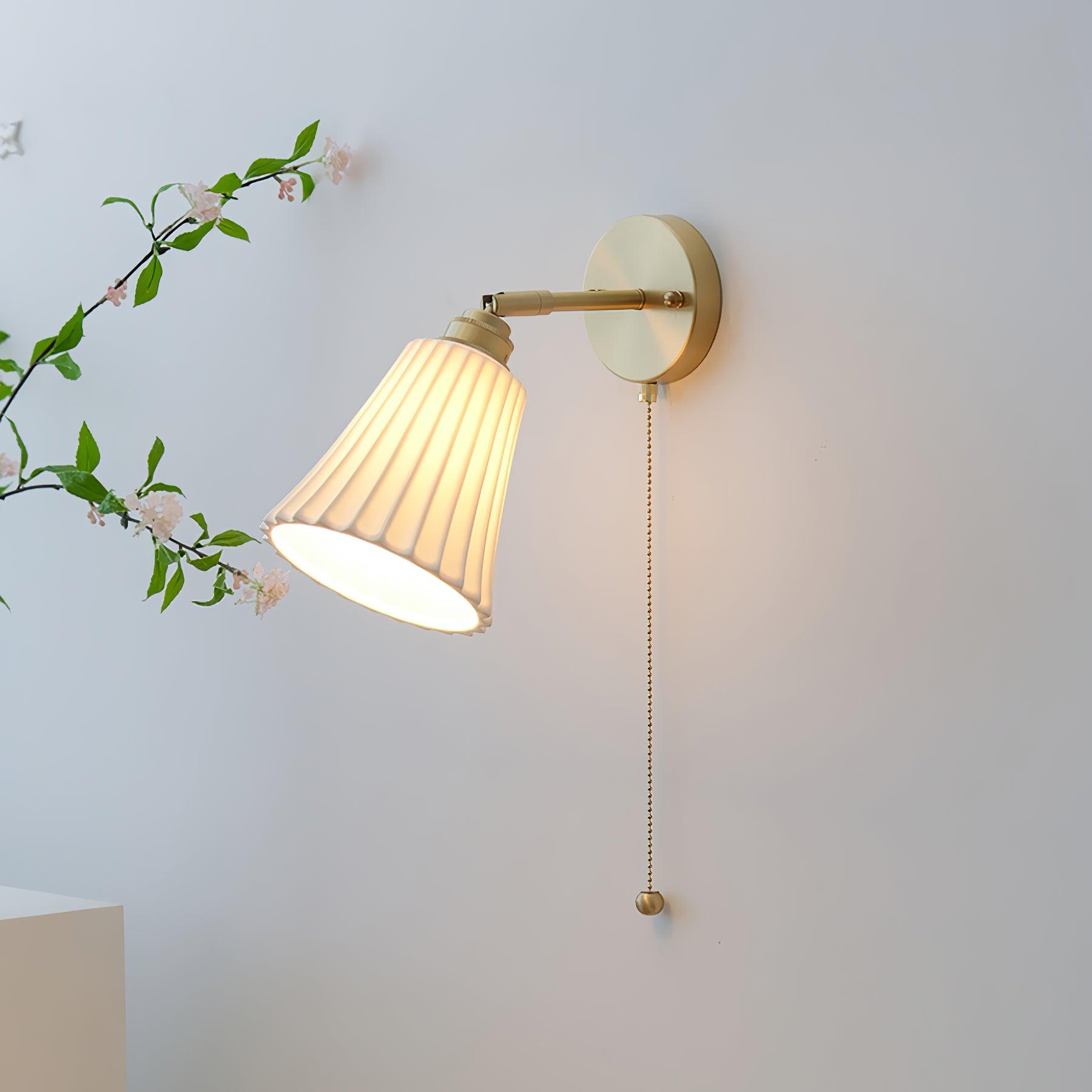 Trumpet Ceramic Wall Light - Blowlighting