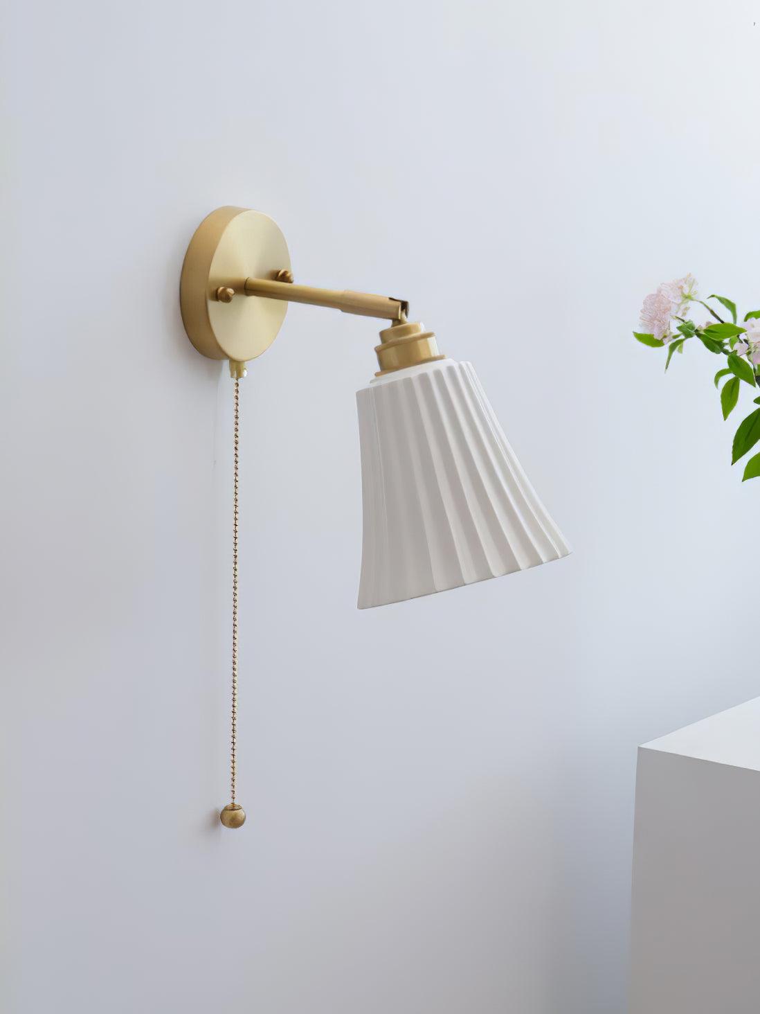 Trumpet Ceramic Wall Light - Blowlighting