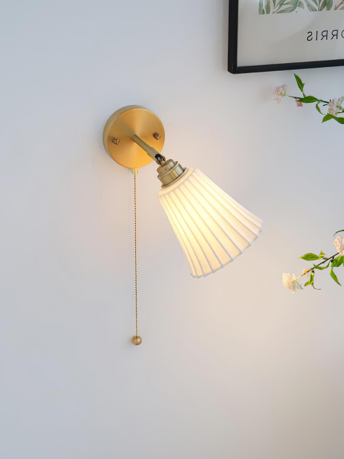 Trumpet Ceramic Wall Light - Blowlighting