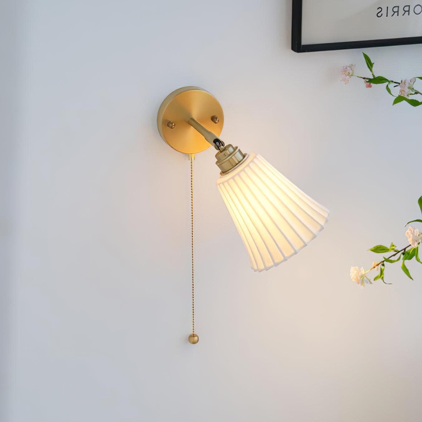 Trumpet Ceramic Wall Light - Blowlighting