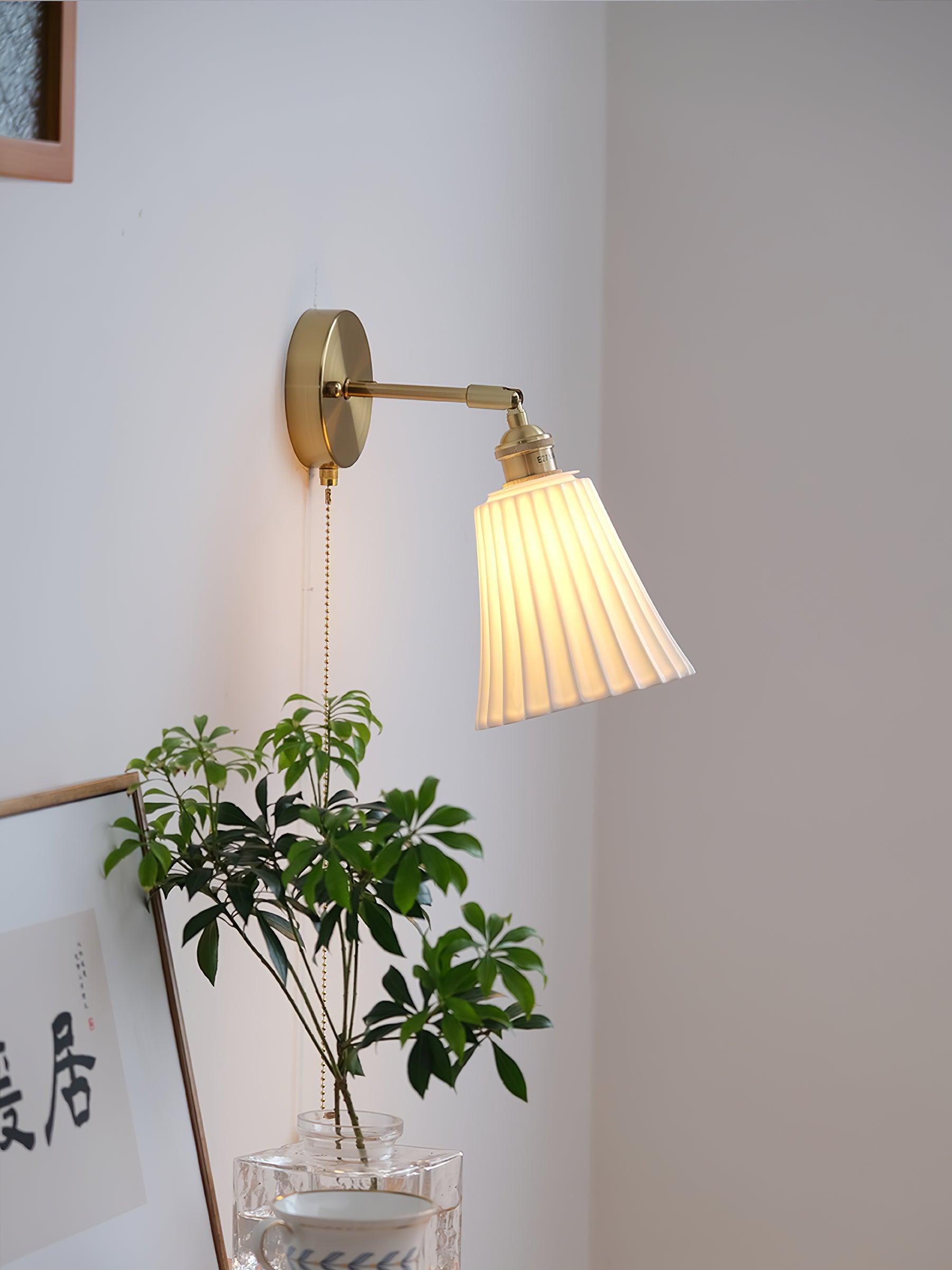 Trumpet Ceramic Wall Light - Blowlighting