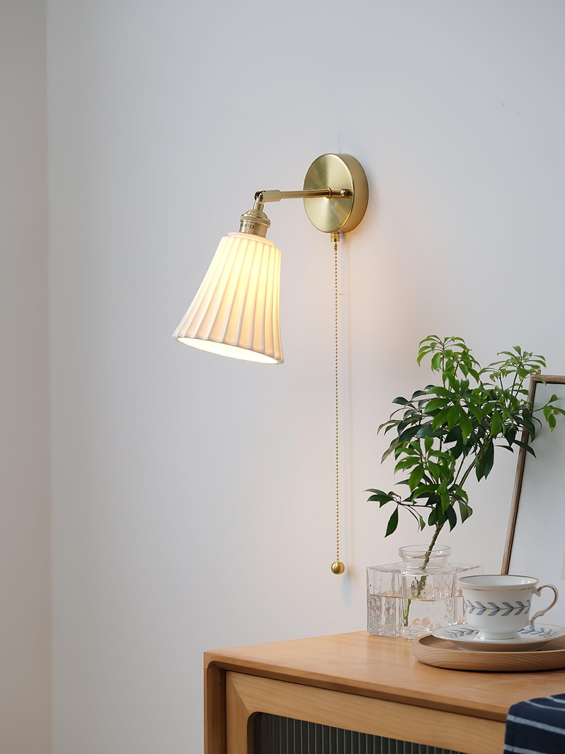 Trumpet Ceramic Wall Light - Blowlighting