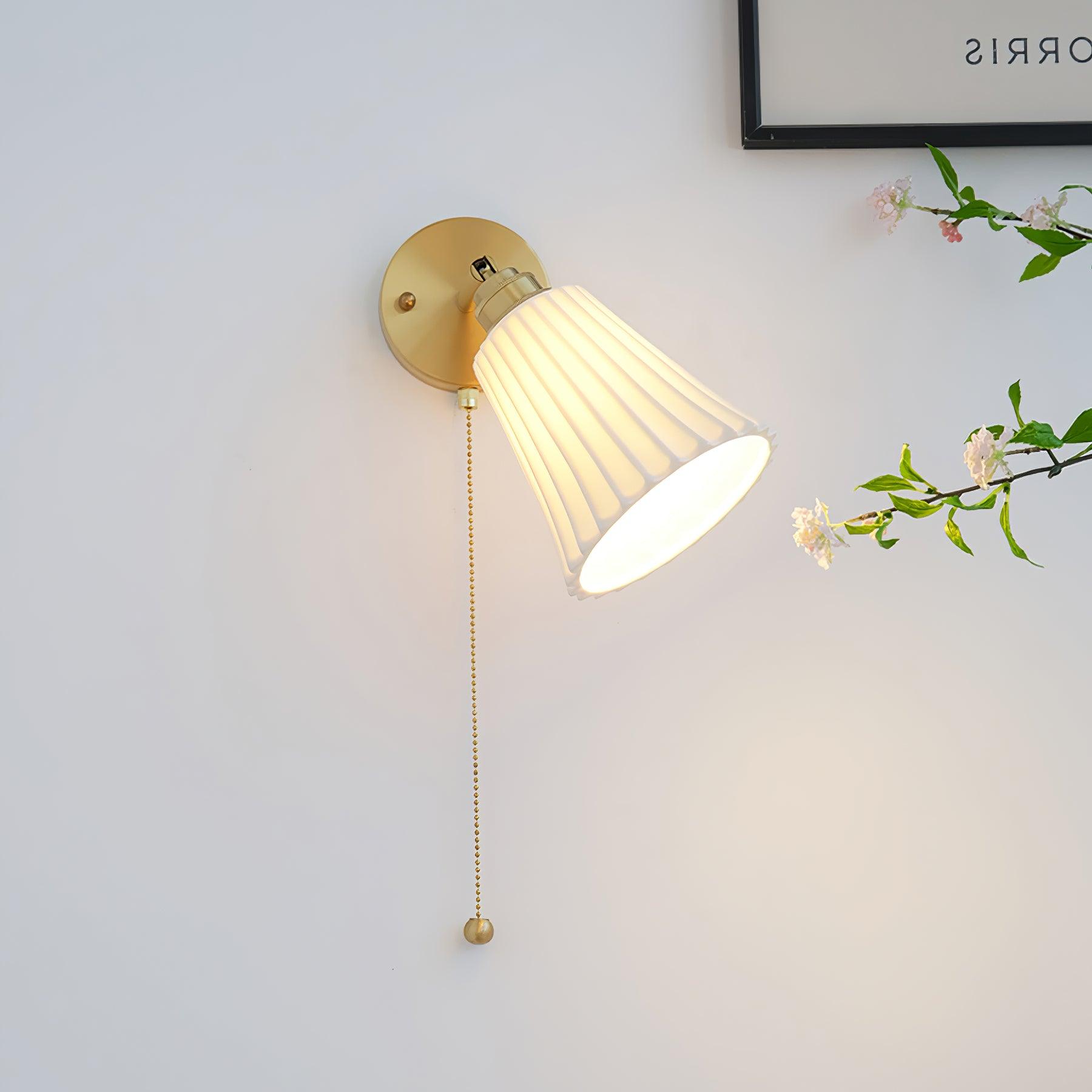 Trumpet Ceramic Wall Light - Blowlighting