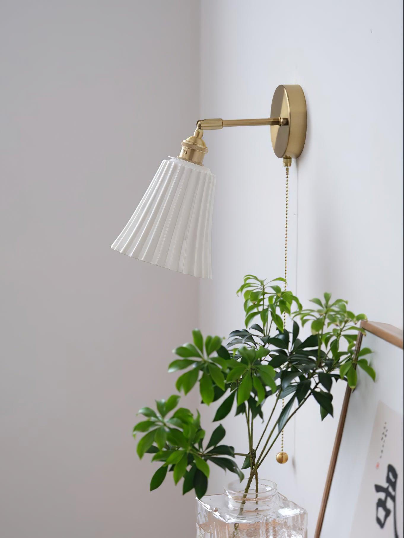 Trumpet Ceramic Wall Light - Blowlighting