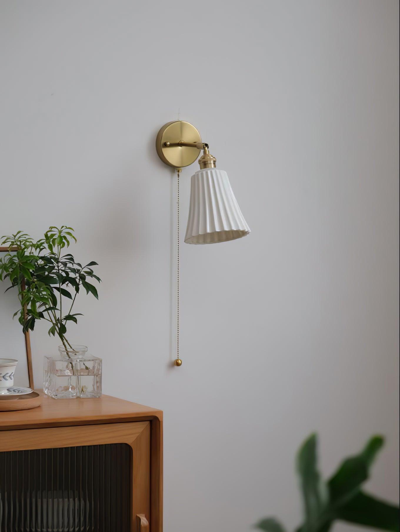 Trumpet Ceramic Wall Light - Blowlighting