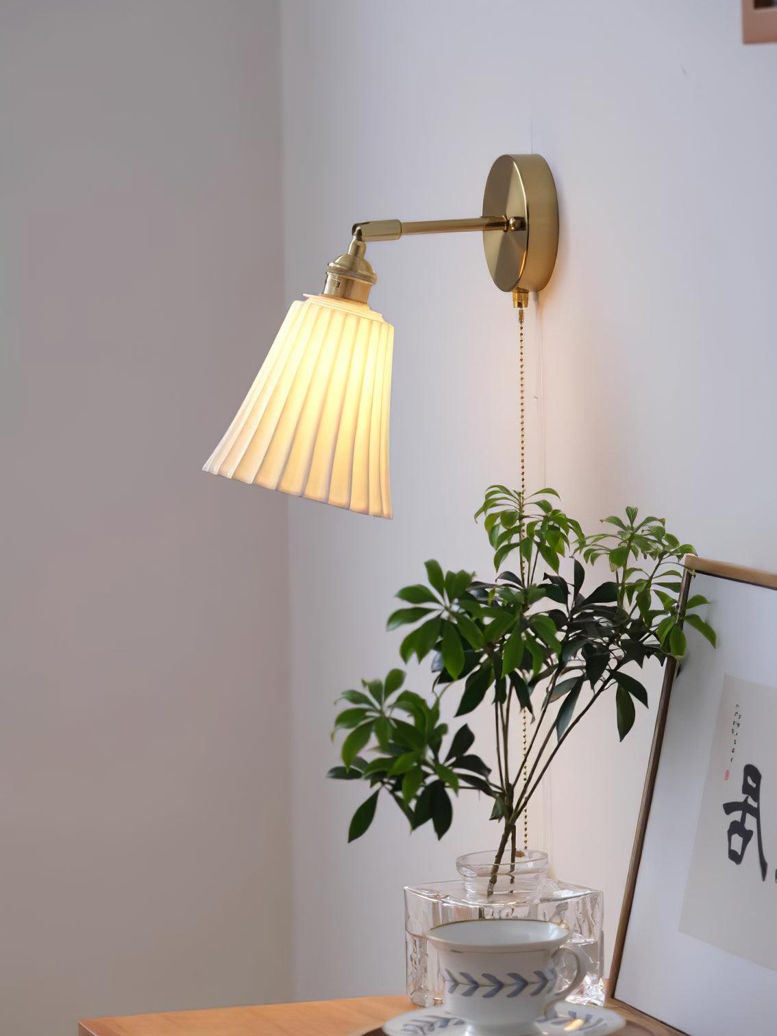 Trumpet Ceramic Wall Light - Blowlighting