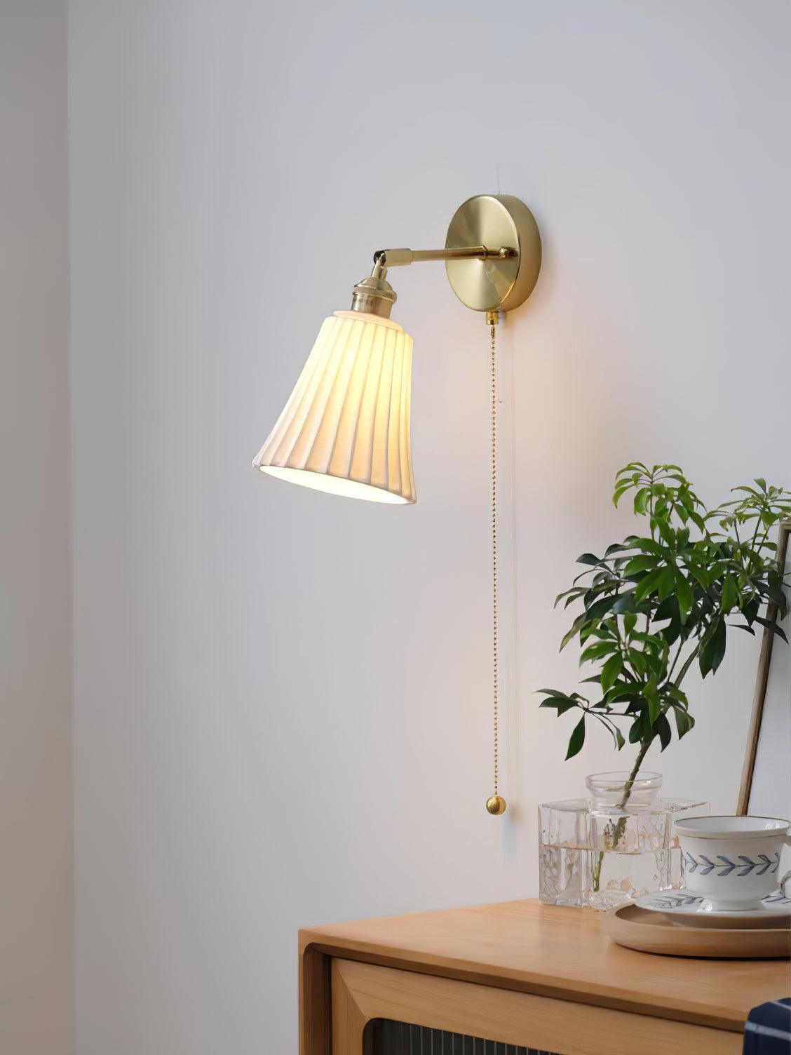 Trumpet Ceramic Wall Light - Blowlighting