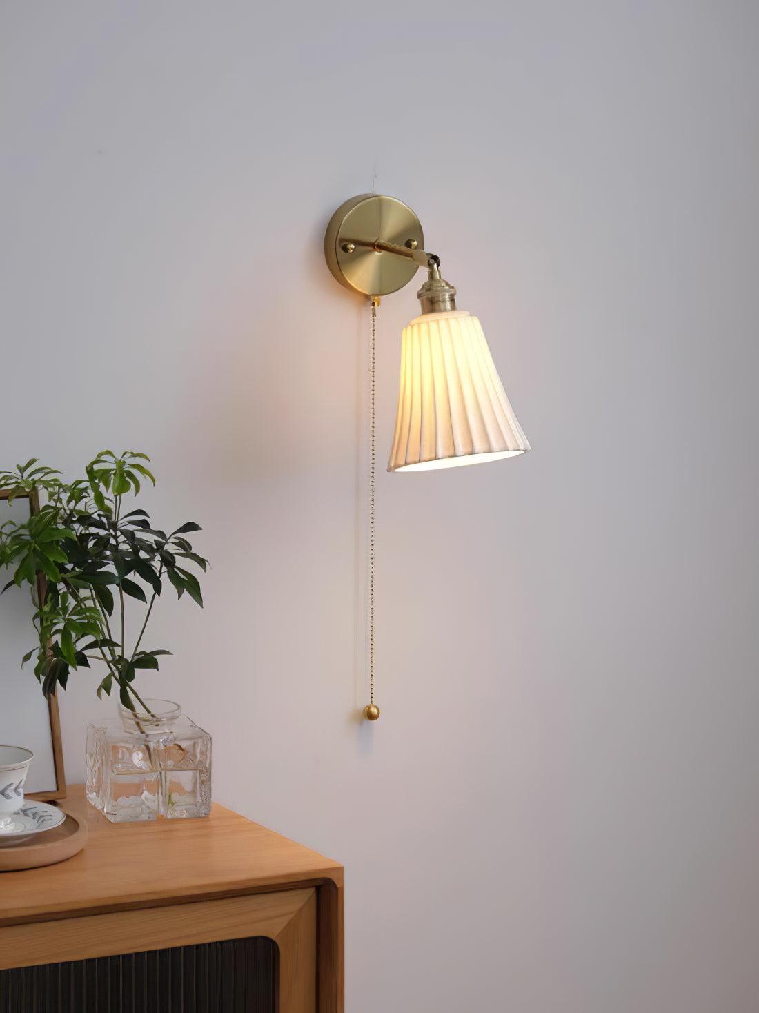 Trumpet Ceramic Wall Light - Blowlighting