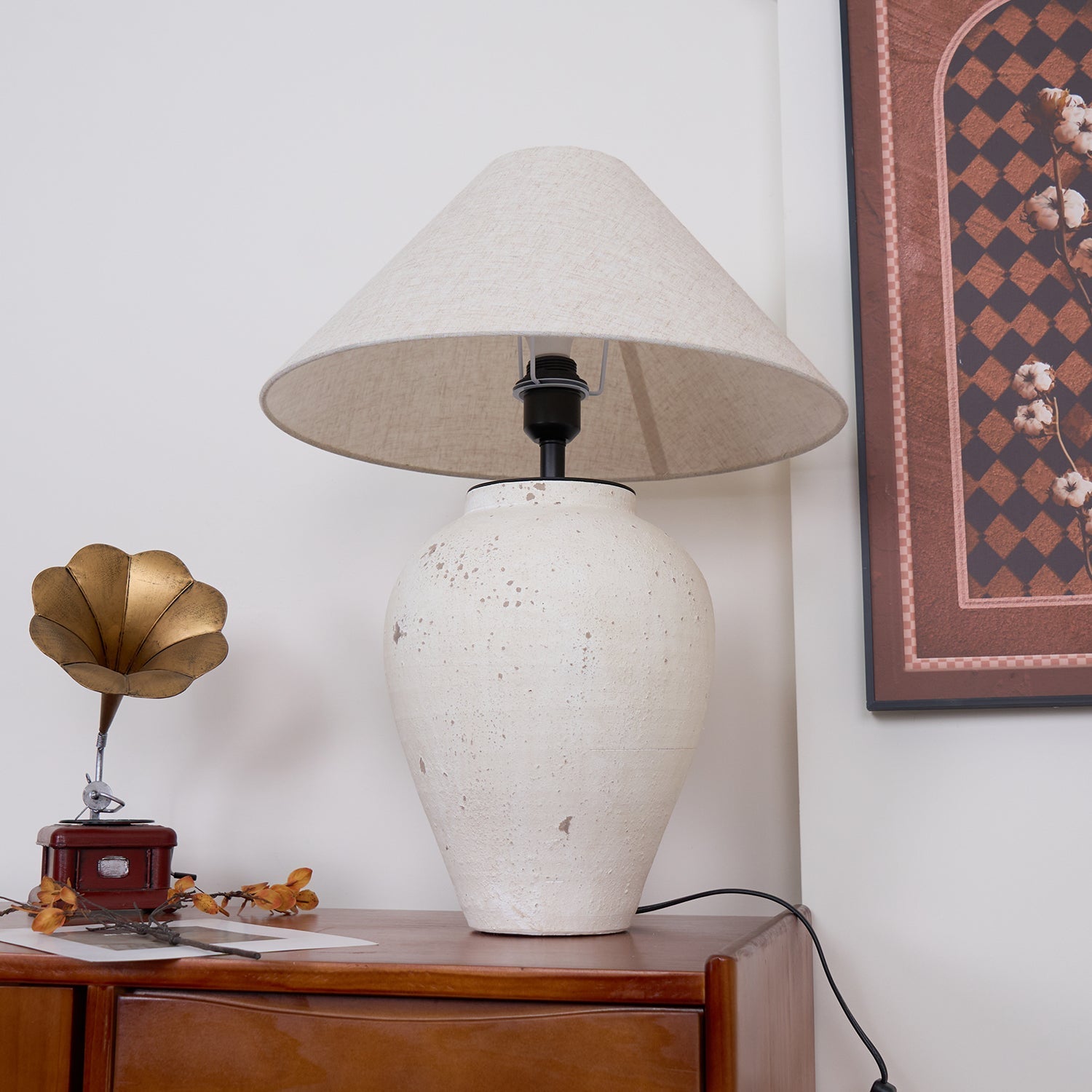 Tuscan Stone Table Lamp - Blowlighting