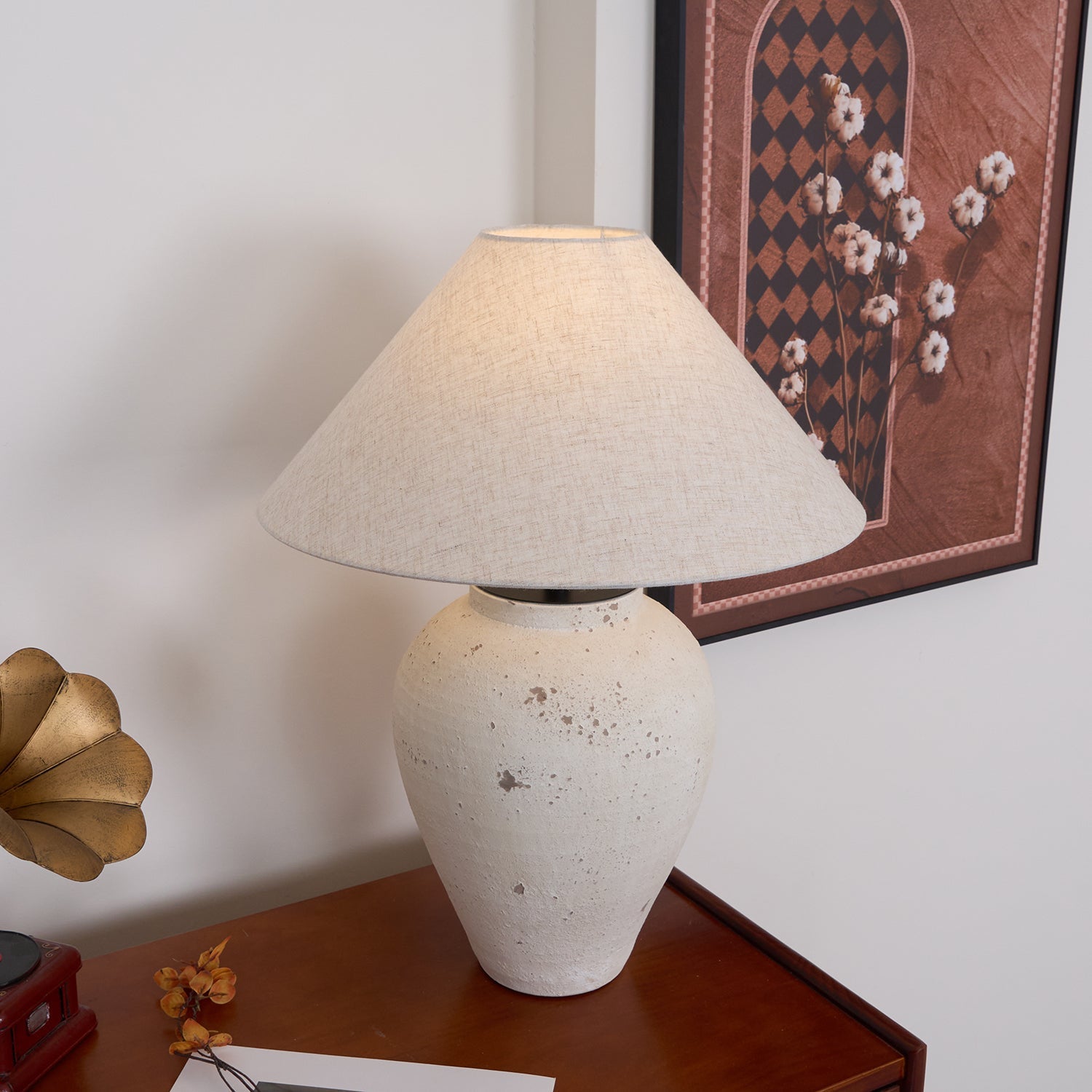 Tuscan Stone Table Lamp - Blowlighting