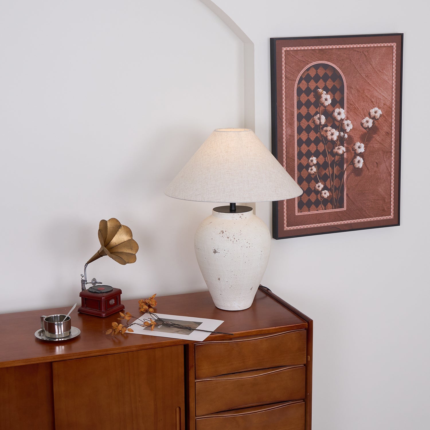 Tuscan Stone Table Lamp - Blowlighting