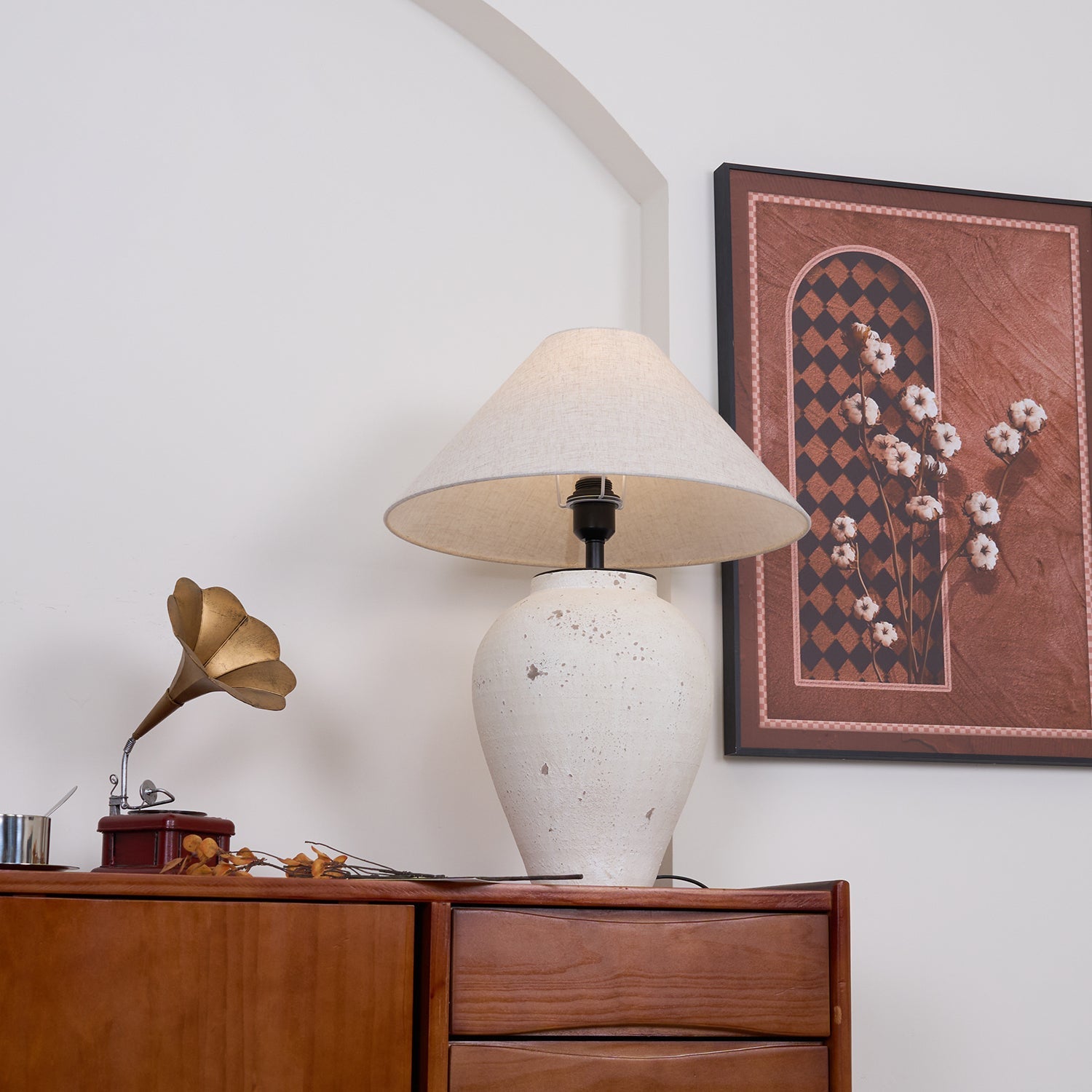 Tuscan Stone Table Lamp - Blowlighting