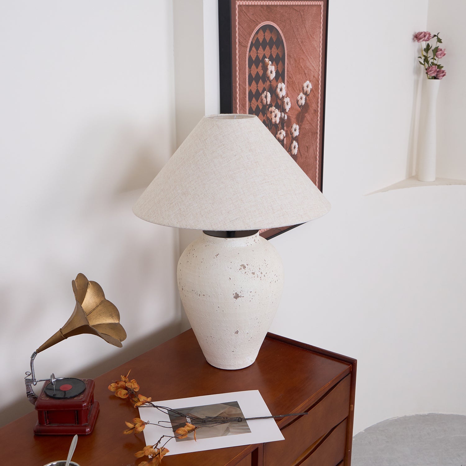 Tuscan Stone Table Lamp - Blowlighting