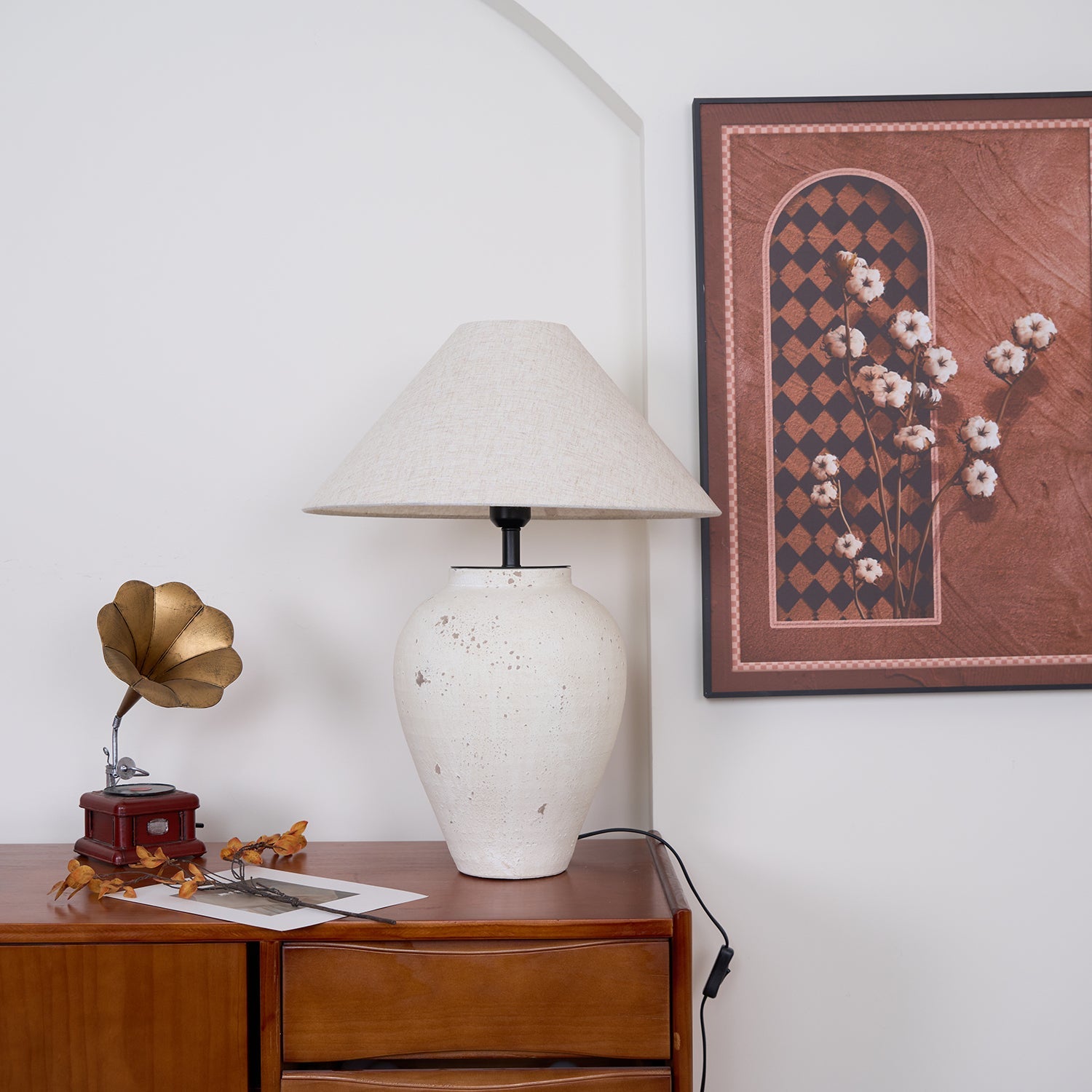 Tuscan Stone Table Lamp - Blowlighting