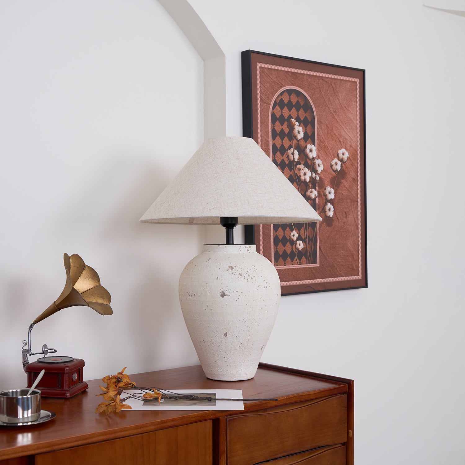 Tuscan Stone Table Lamp - Blowlighting