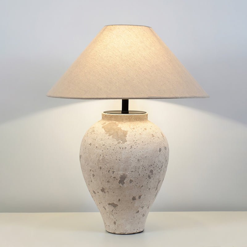 Tuscan Stone Table Lamp - Blowlighting