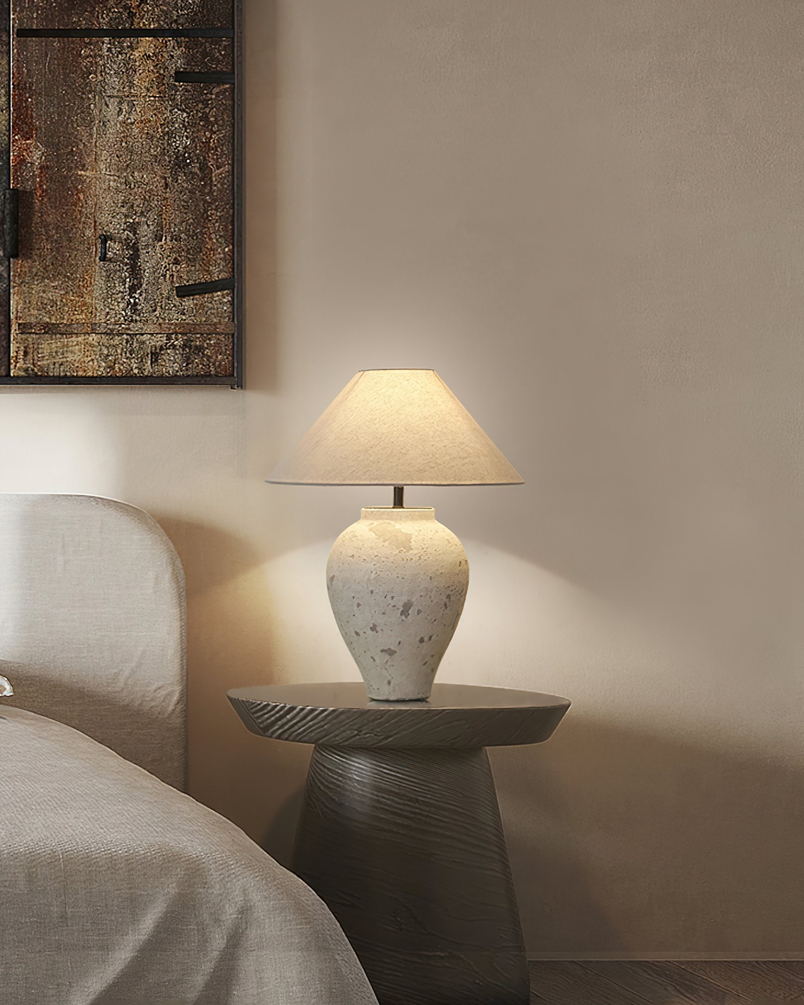 Tuscan Stone Table Lamp - Blowlighting