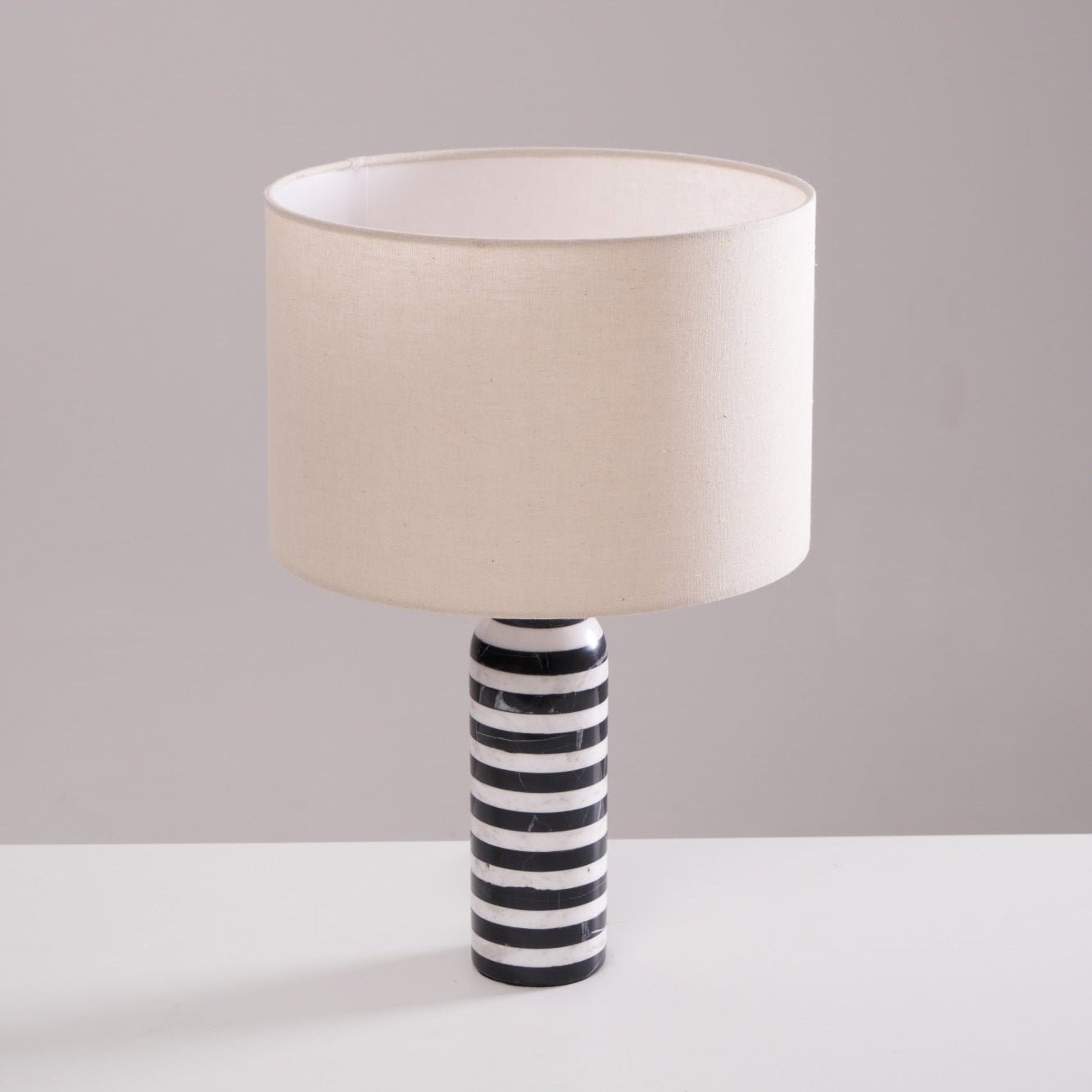 Tuxedo Marble Table Lamp - Blowlighting
