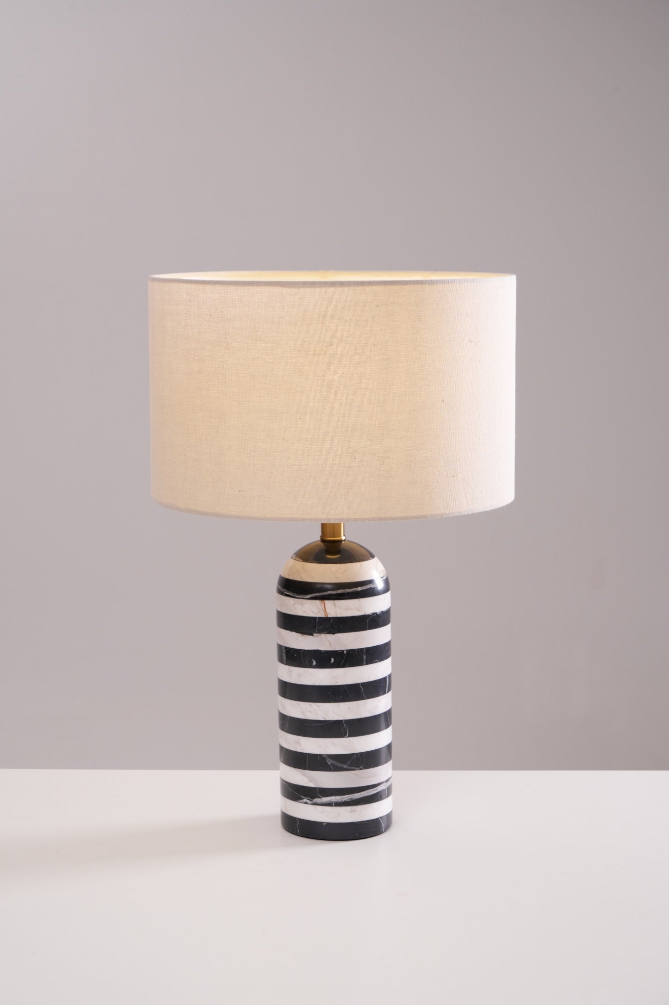 Tuxedo Marble Table Lamp - Blowlighting