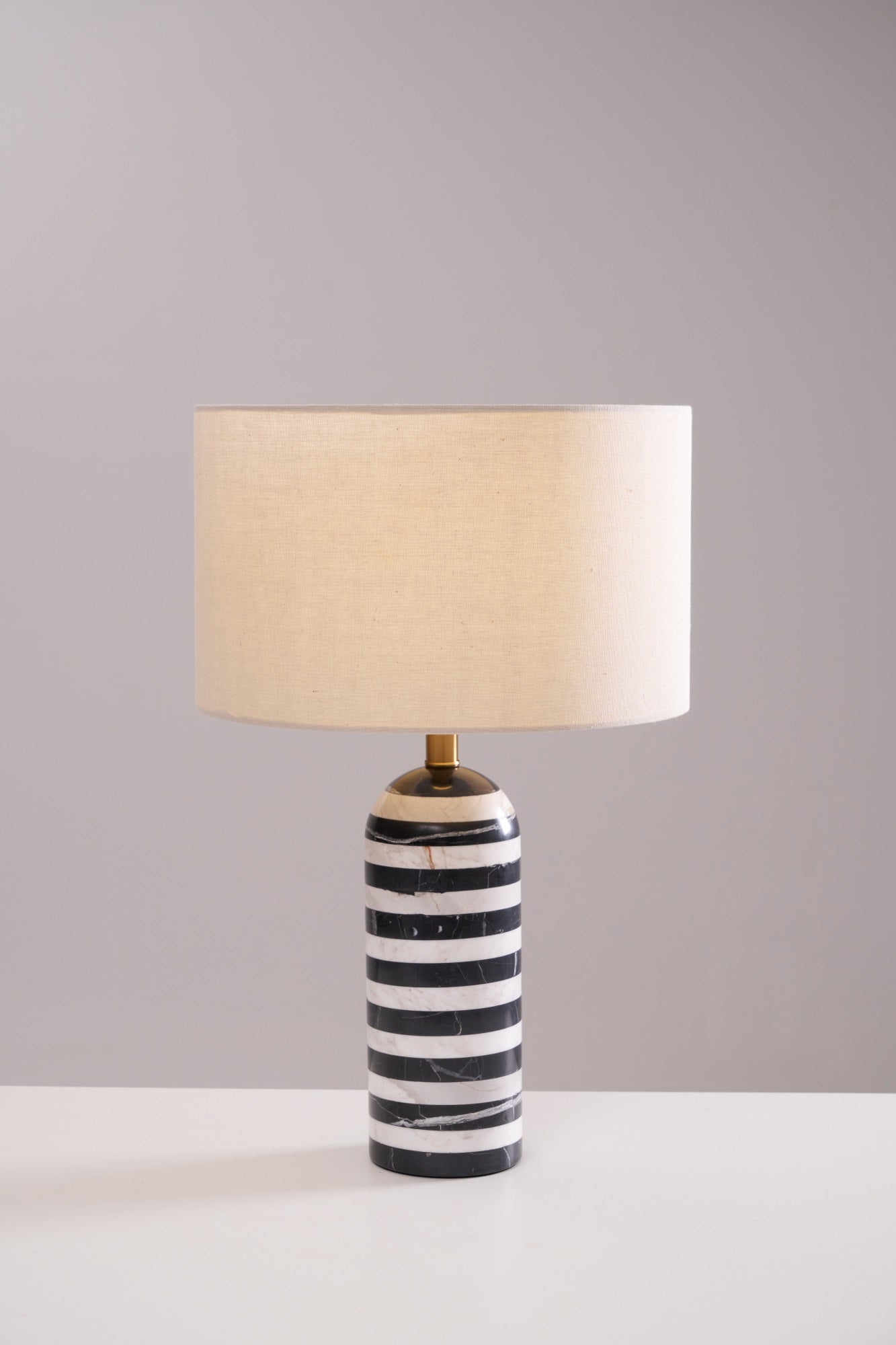 Tuxedo Marble Table Lamp - Blowlighting