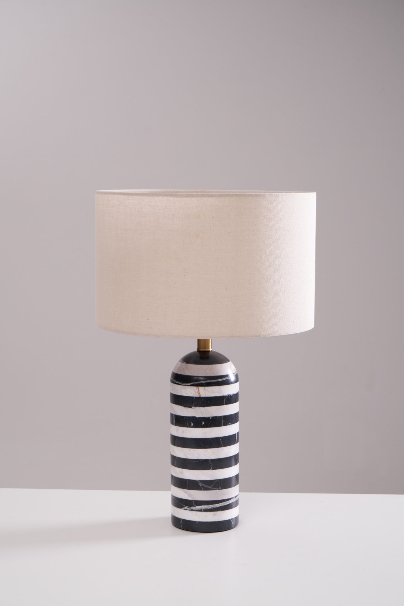 Tuxedo Marble Table Lamp - Blowlighting