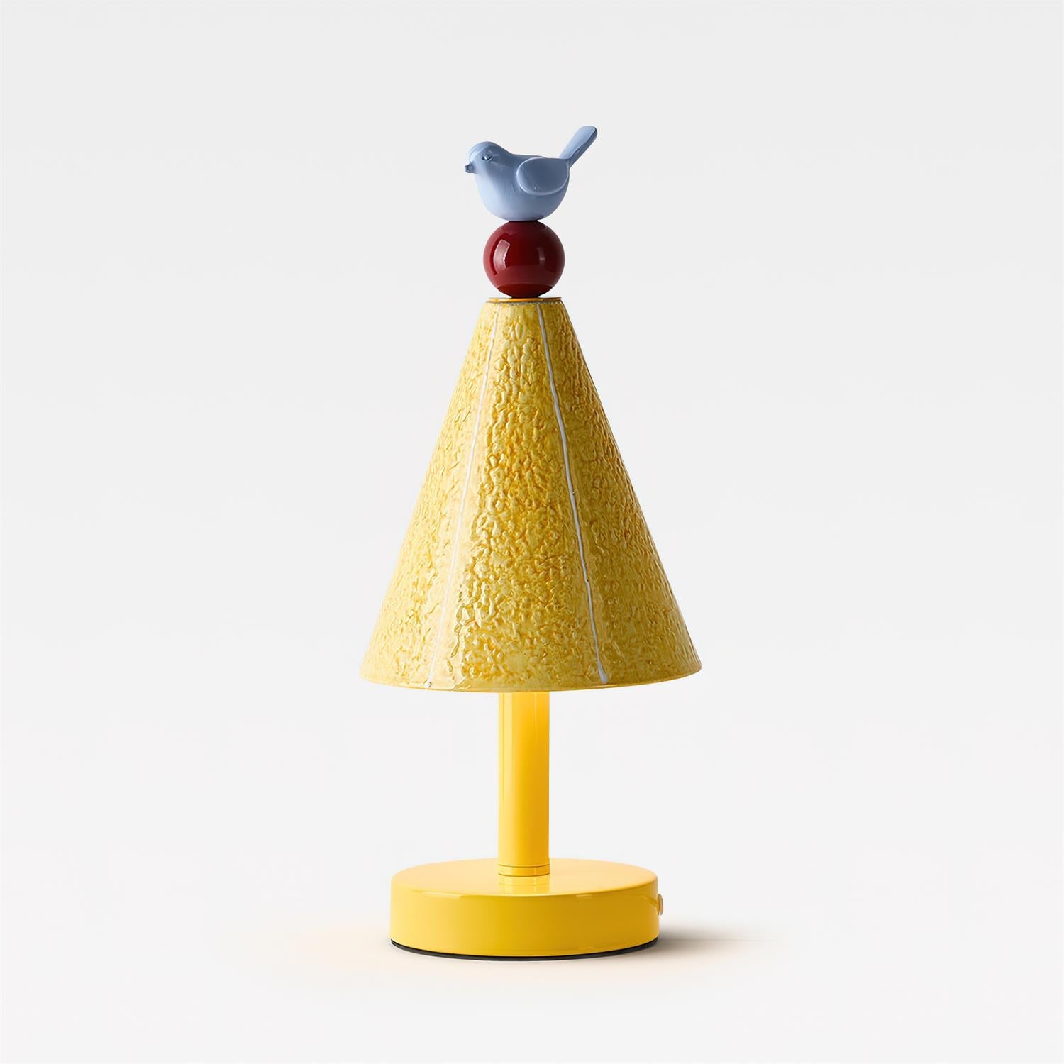 AviaJoy Geometric Yellow Table Lamp
