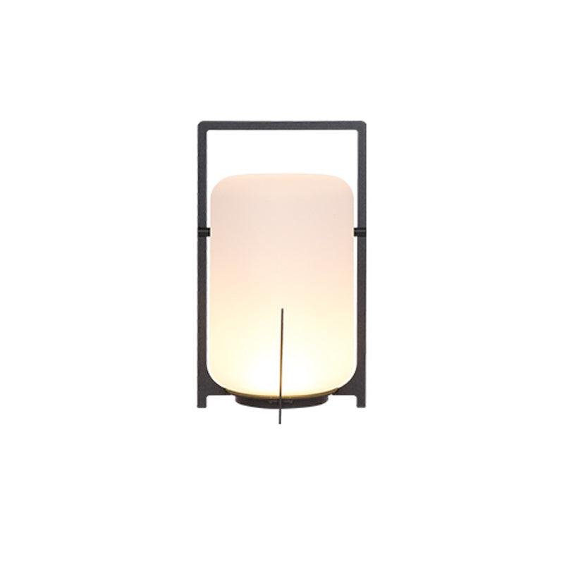 Black Twilight Lantern Table Lamp - Blowlighting