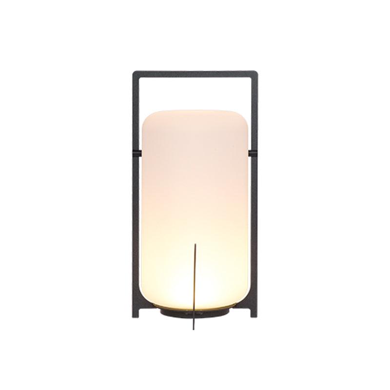 Black Twilight Lantern Table Lamp - Blowlighting