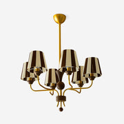 Rhythm Cotton Stripe Chandelier