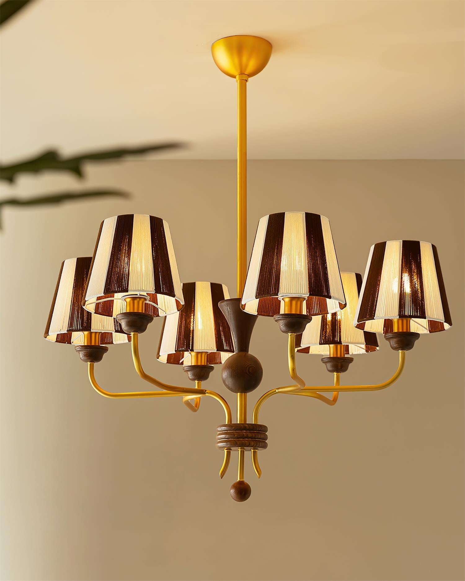 Rhythm Cotton Stripe Chandelier