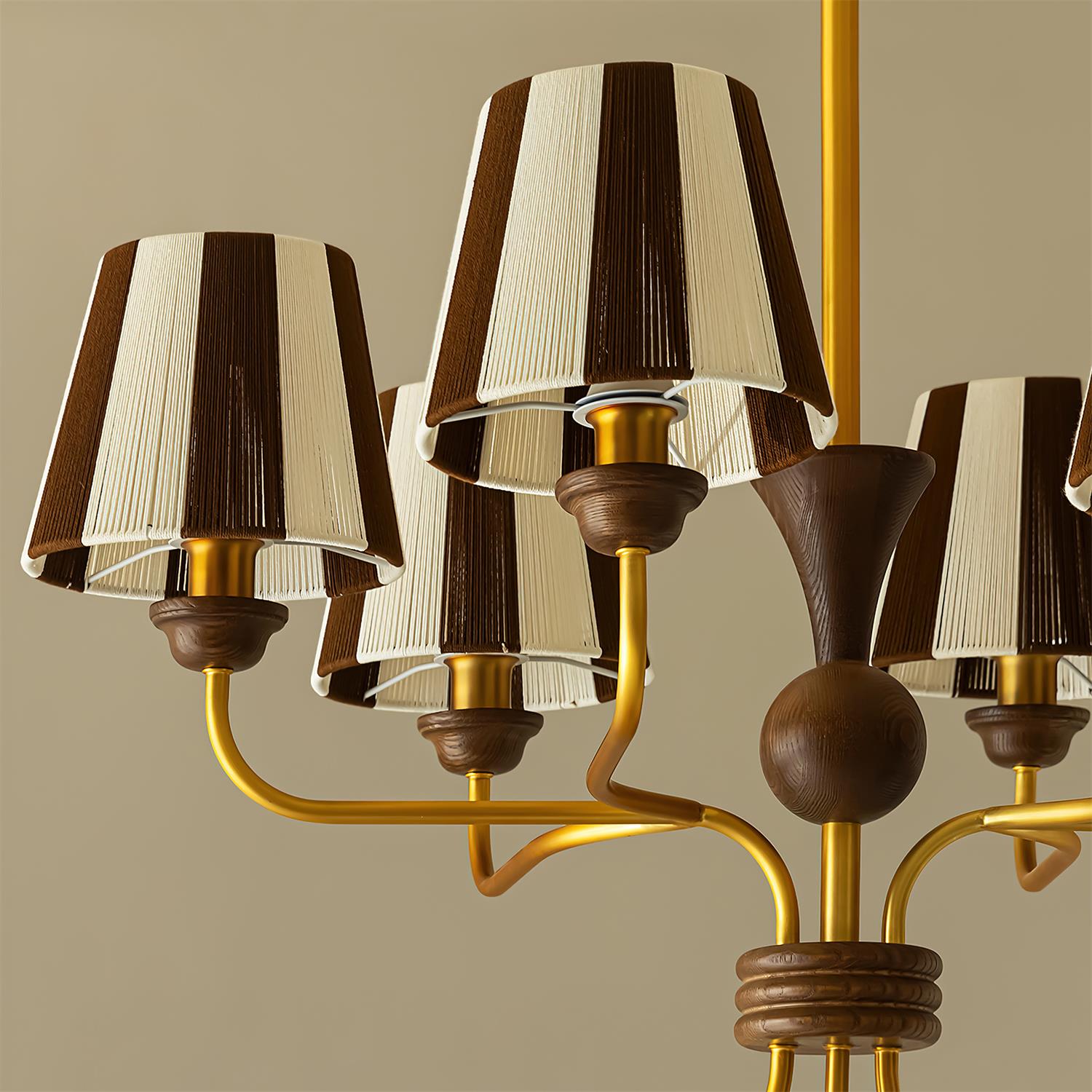 Rhythm Cotton Stripe Chandelier