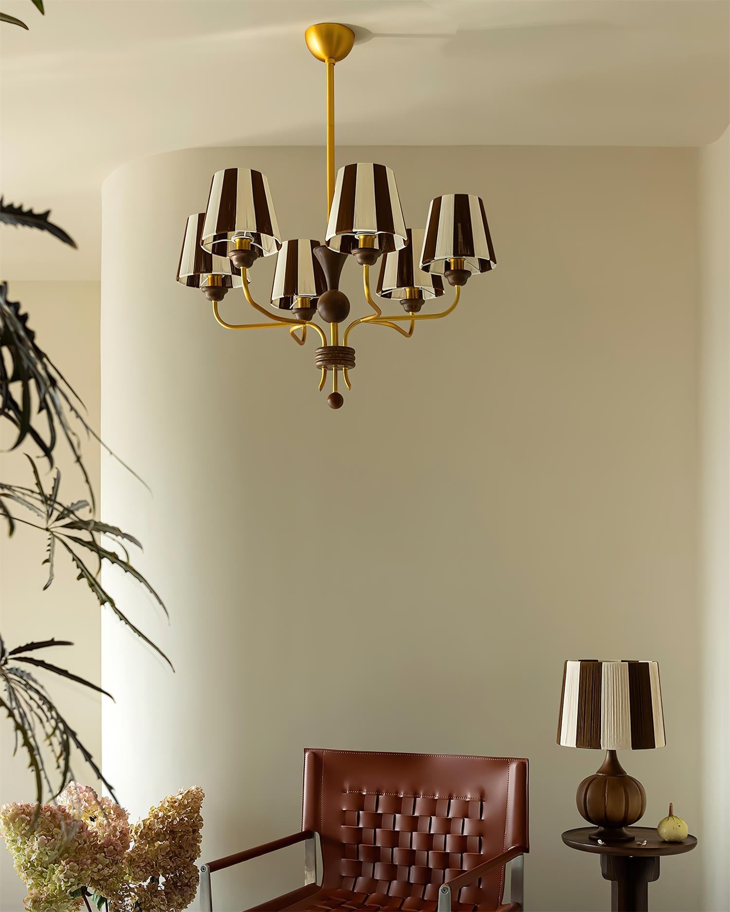 Rhythm Cotton Stripe Chandelier