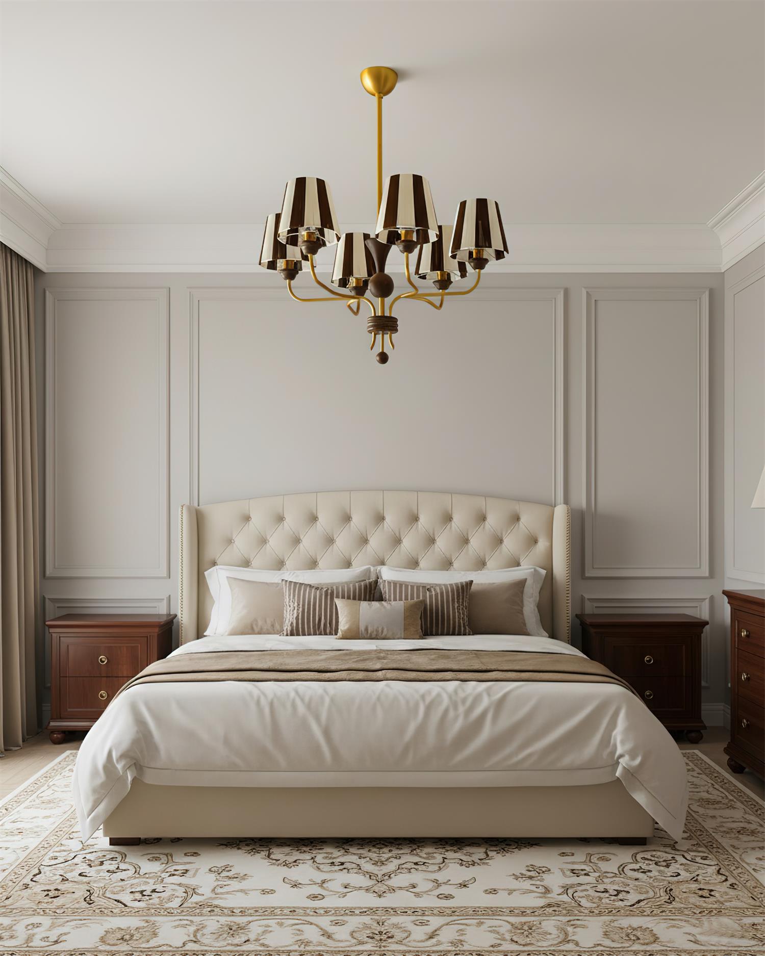 Rhythm Cotton Stripe Chandelier