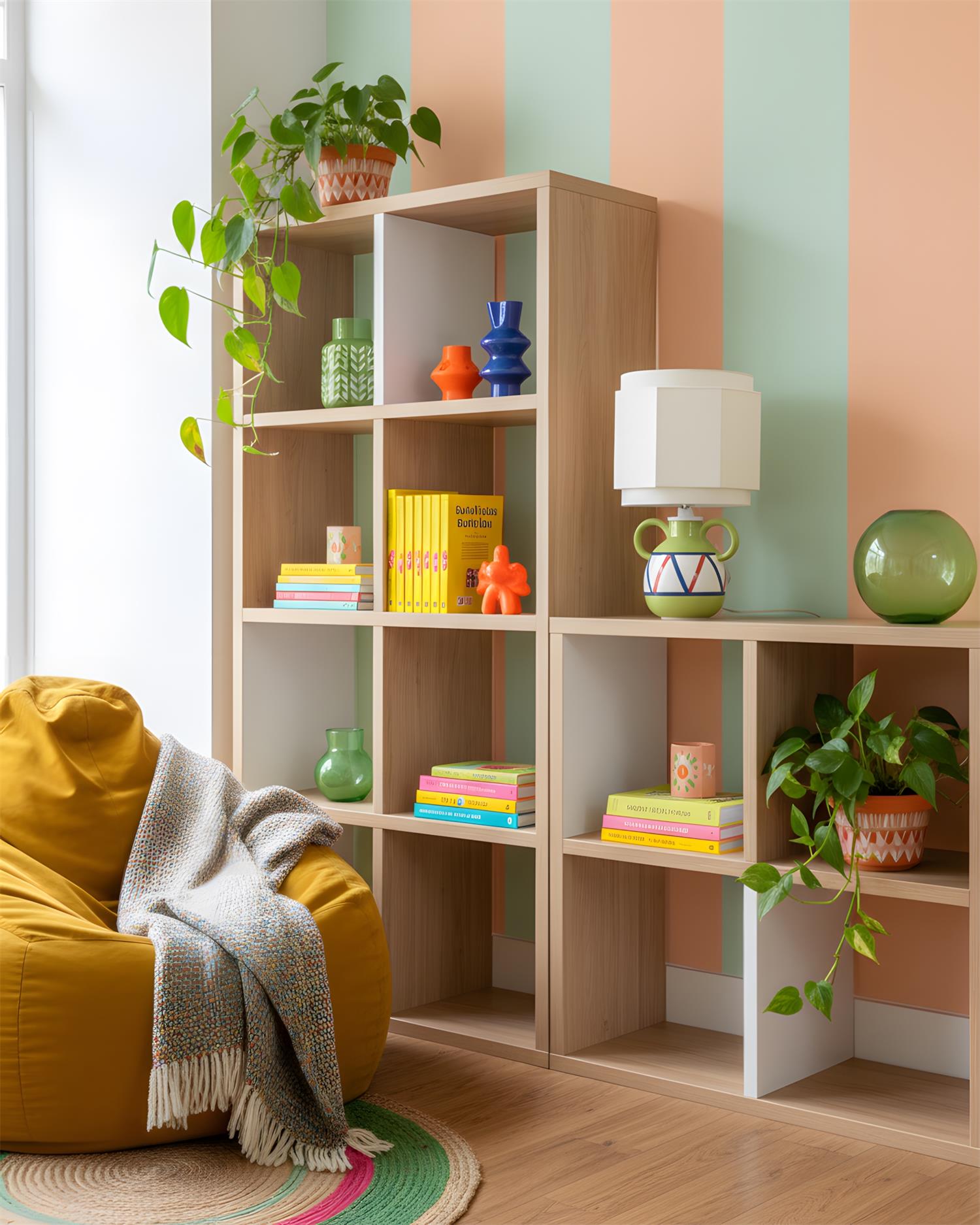 Momo Green Ceramic Table Lamp