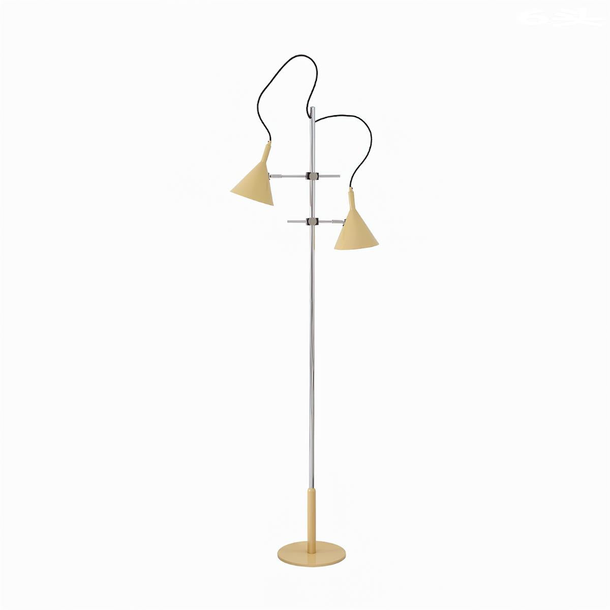 Dyad Twin Cone Floor Lamp