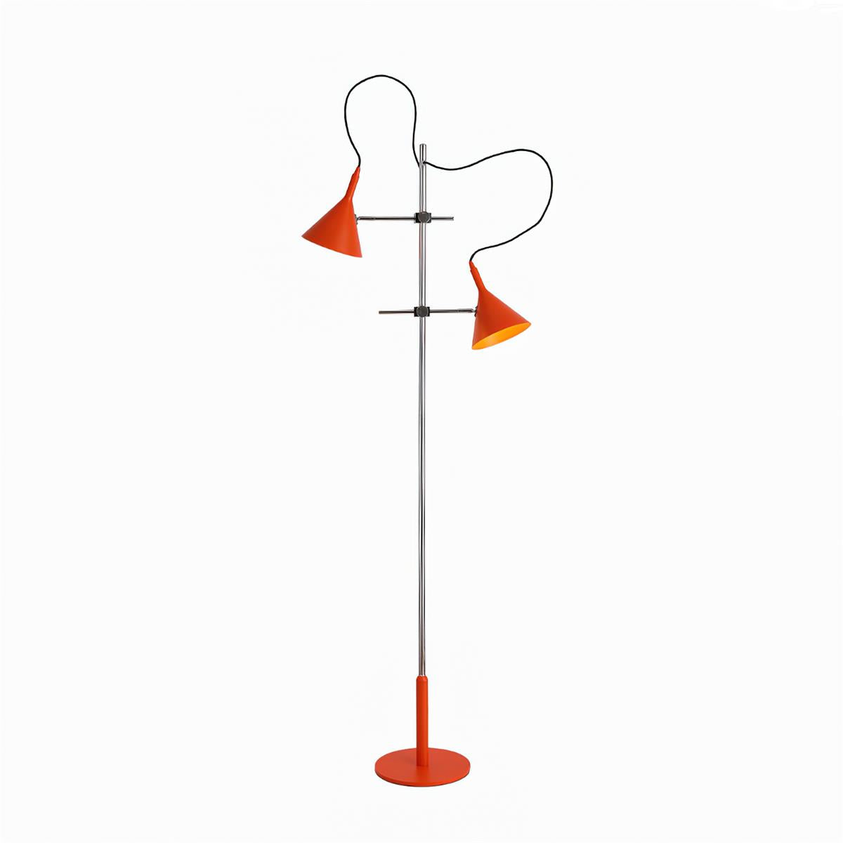Dyad Twin Cone Floor Lamp