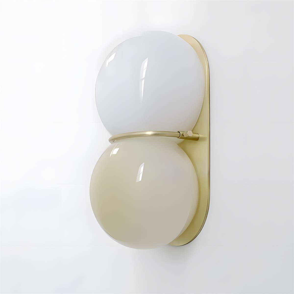 Duet Modern Glass Wall Lamp